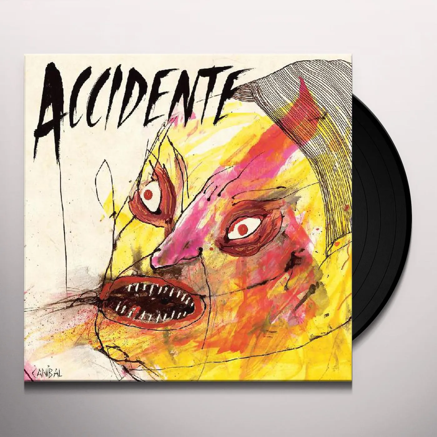 Accidente Canibal Vinyl Record