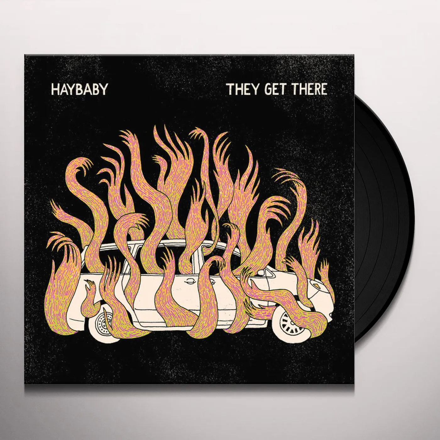 Haybaby THEY GET THERE Vinyl Record