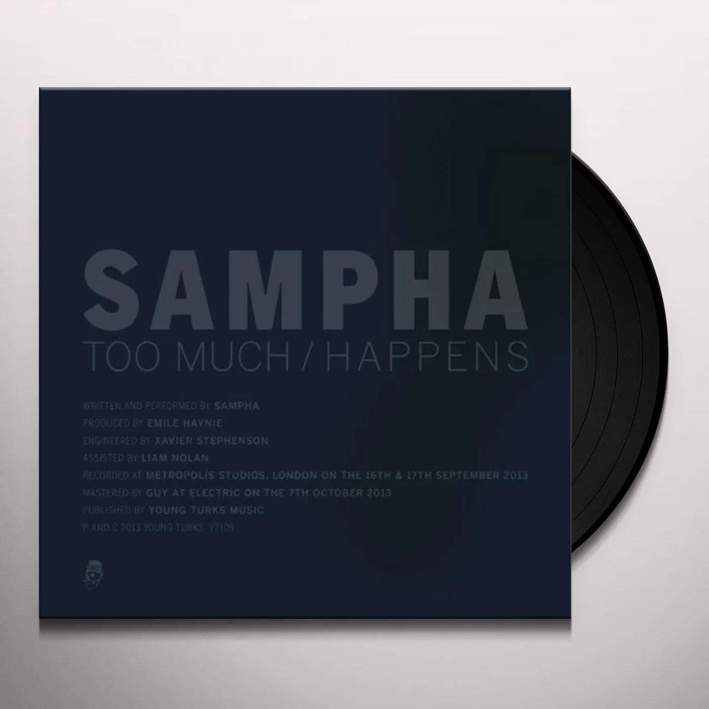 Sampha Too Much / Happens Vinyl Record