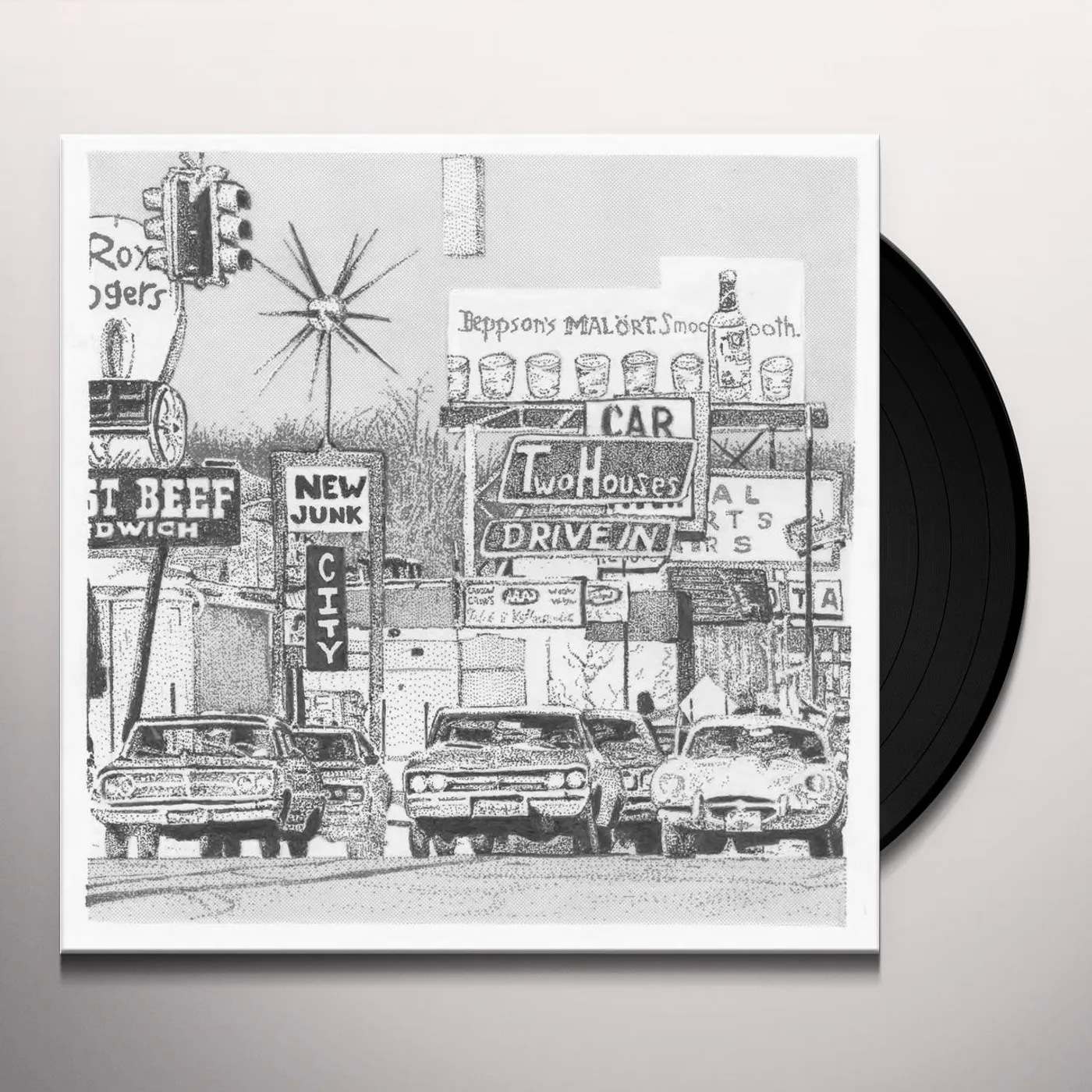 Two Houses & New Junk City SPLIT Vinyl Record