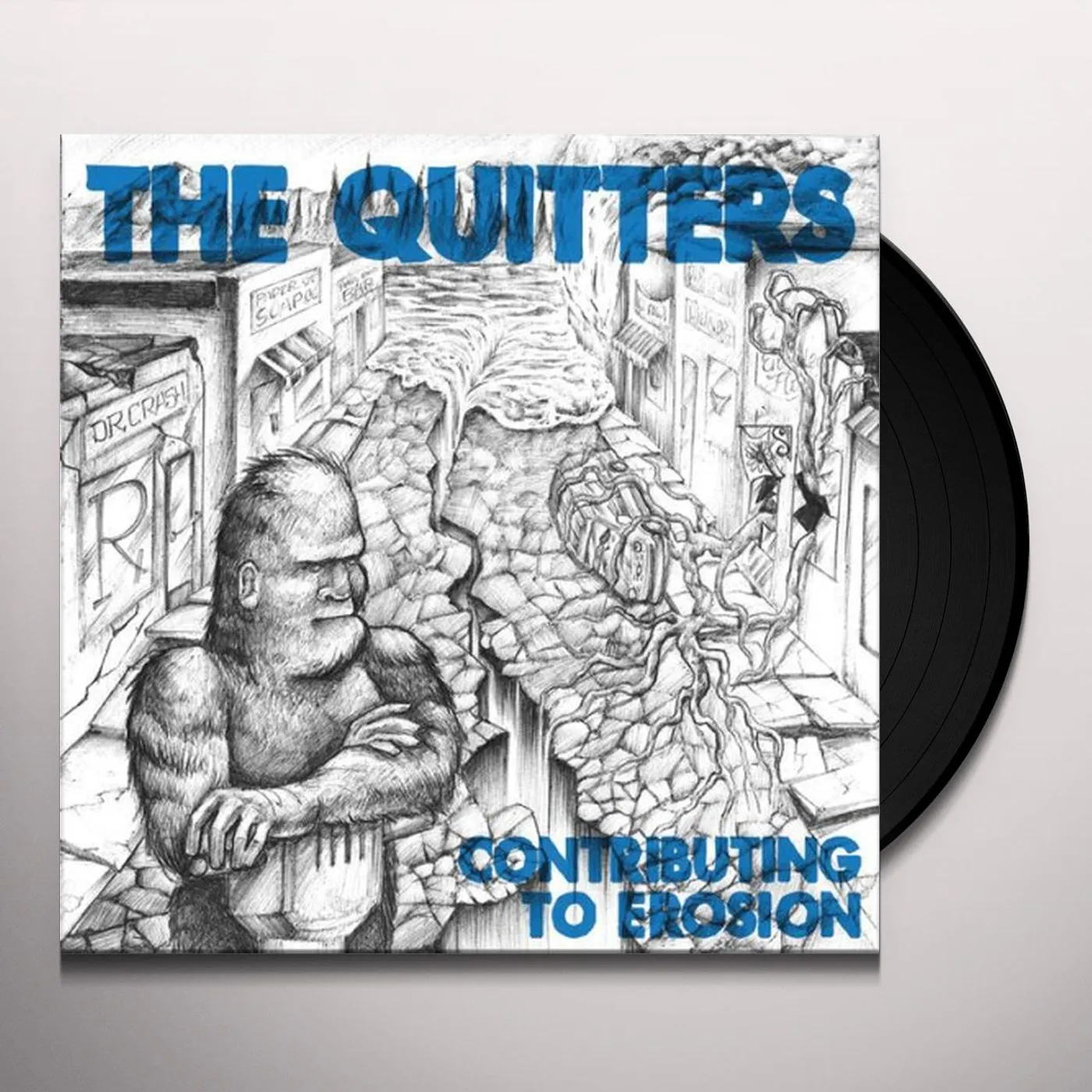 The Quitters Contributing To Erosion Vinyl Record