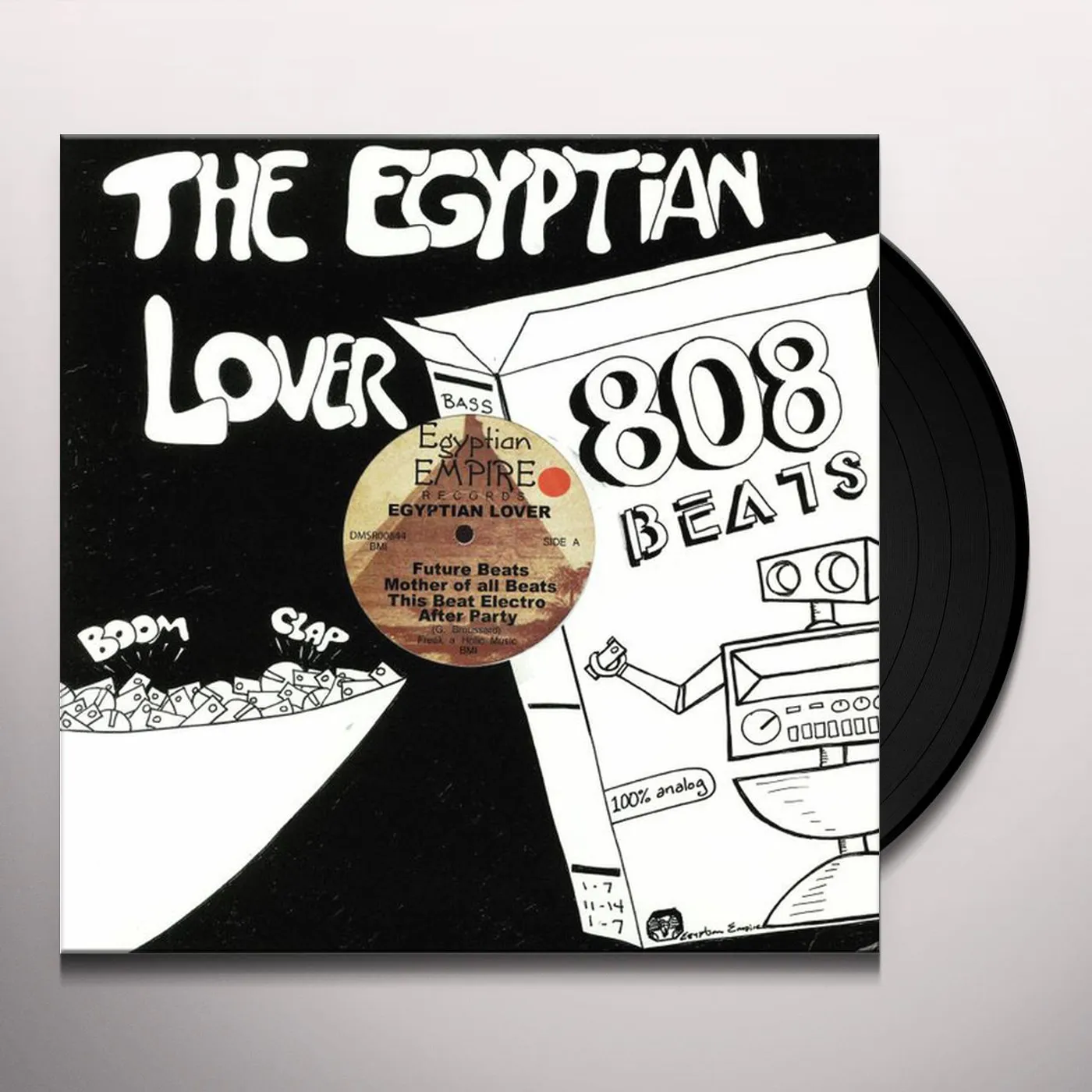 Egyptian Lover 808 BEATS 1 Vinyl Record
