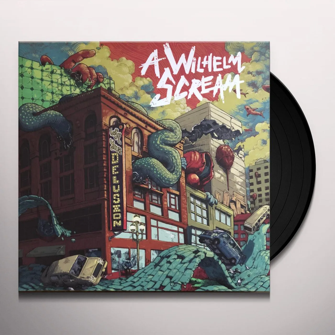 A Wilhelm Scream LOSE YOUR DELUSION (COKE BOTTLE GREEN VINYL) Vinyl Record