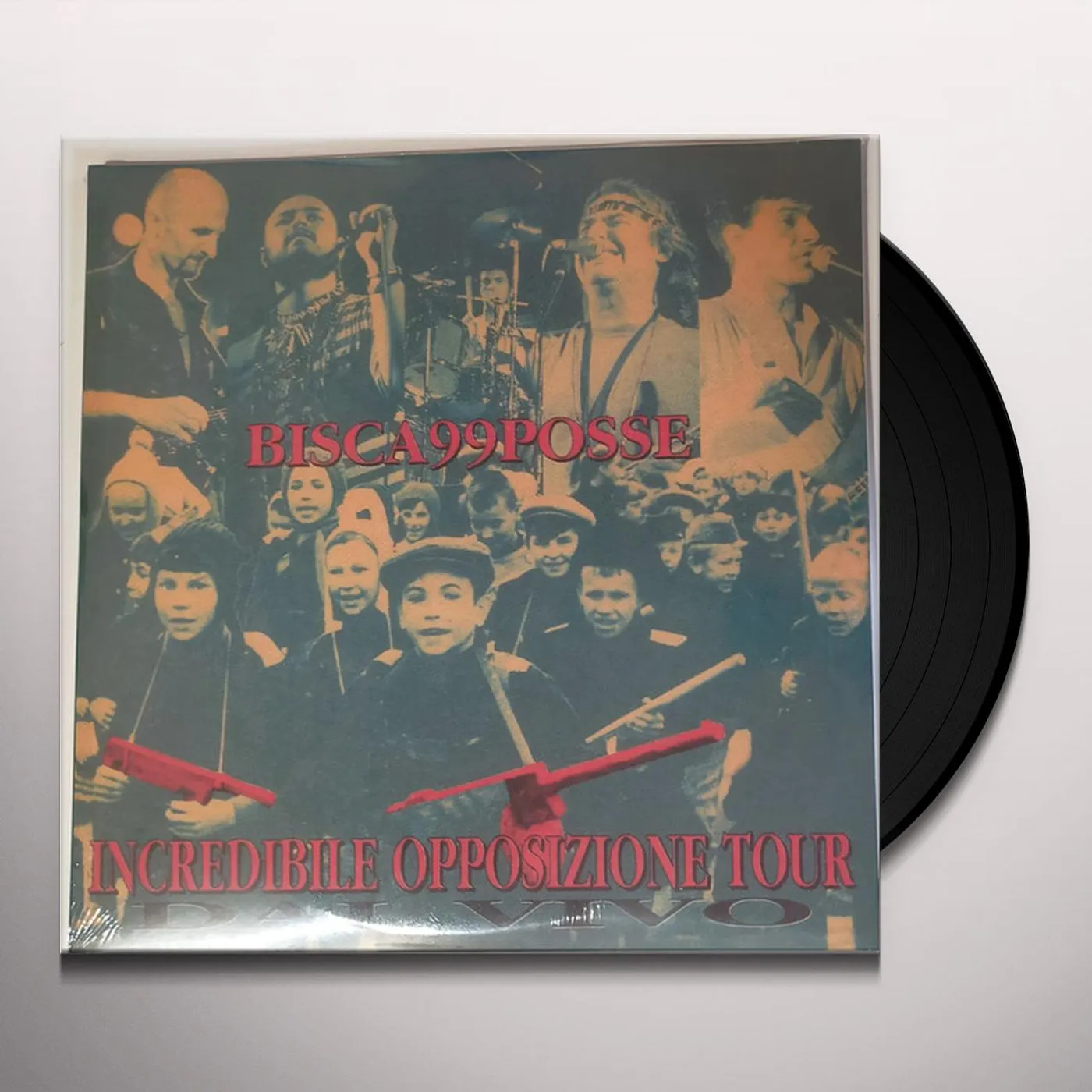 Bisca & 99 Posse INCREDIBILE OPPOSIZIONE TOUR Vinyl Record