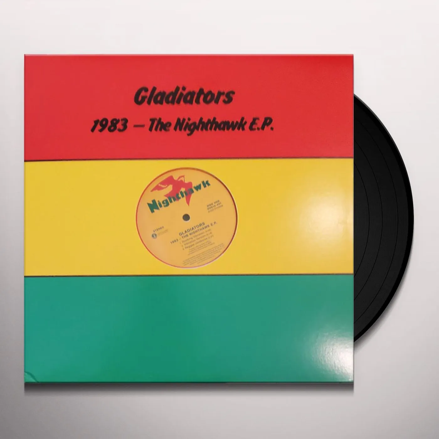 The Gladiators 1983 - NIGHTHAWK E.P. Vinyl Record