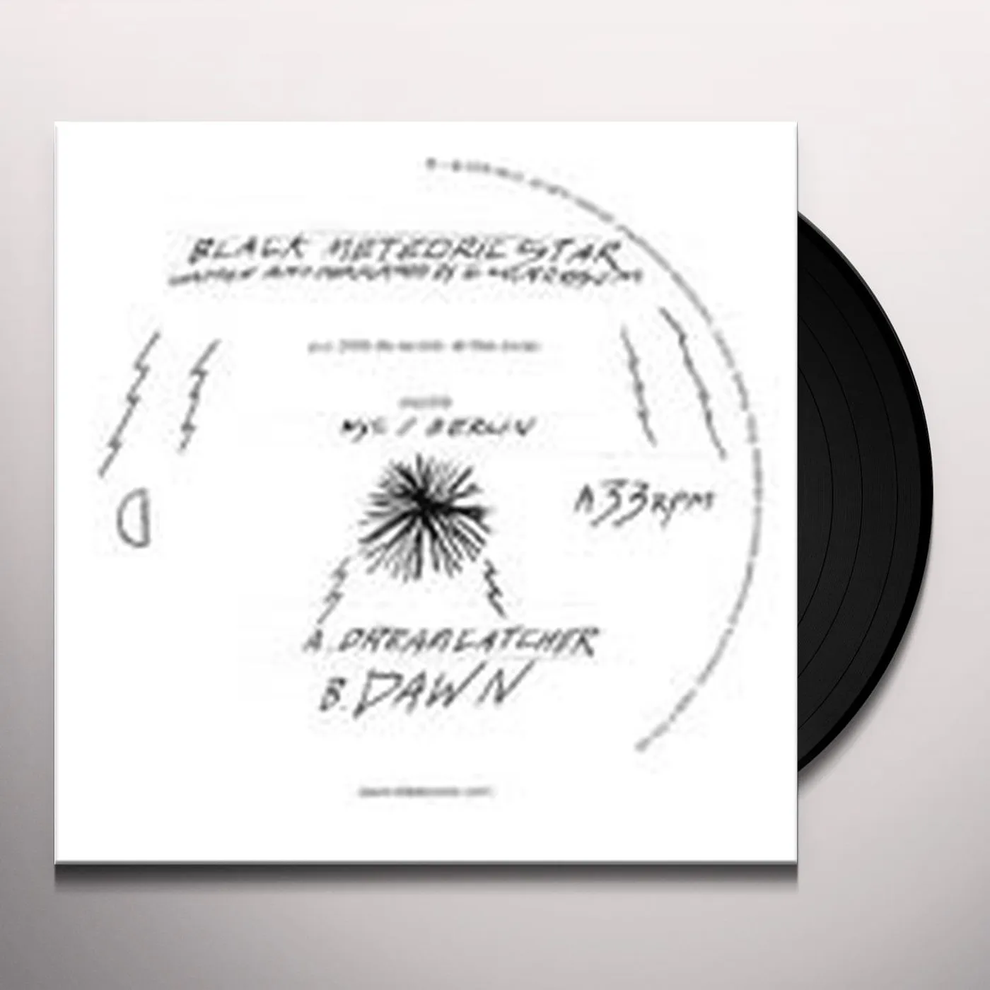 Black Meteoric Star DREAMCATCHER Vinyl Record