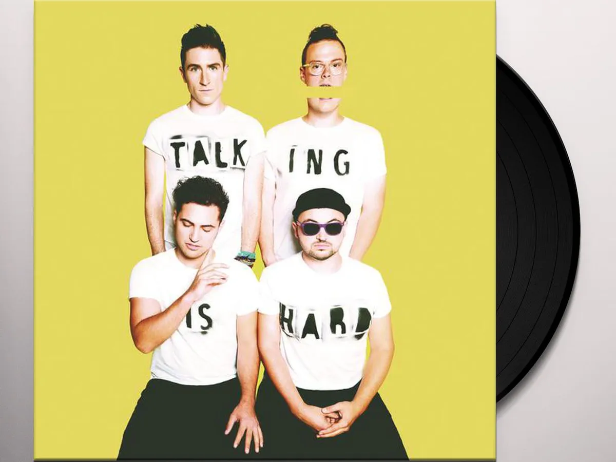 美品　Walk The Moon　Talking Is Hard　LP　レコード eyJidWNrZXQiOiJtZXJjaGJhci1pbW