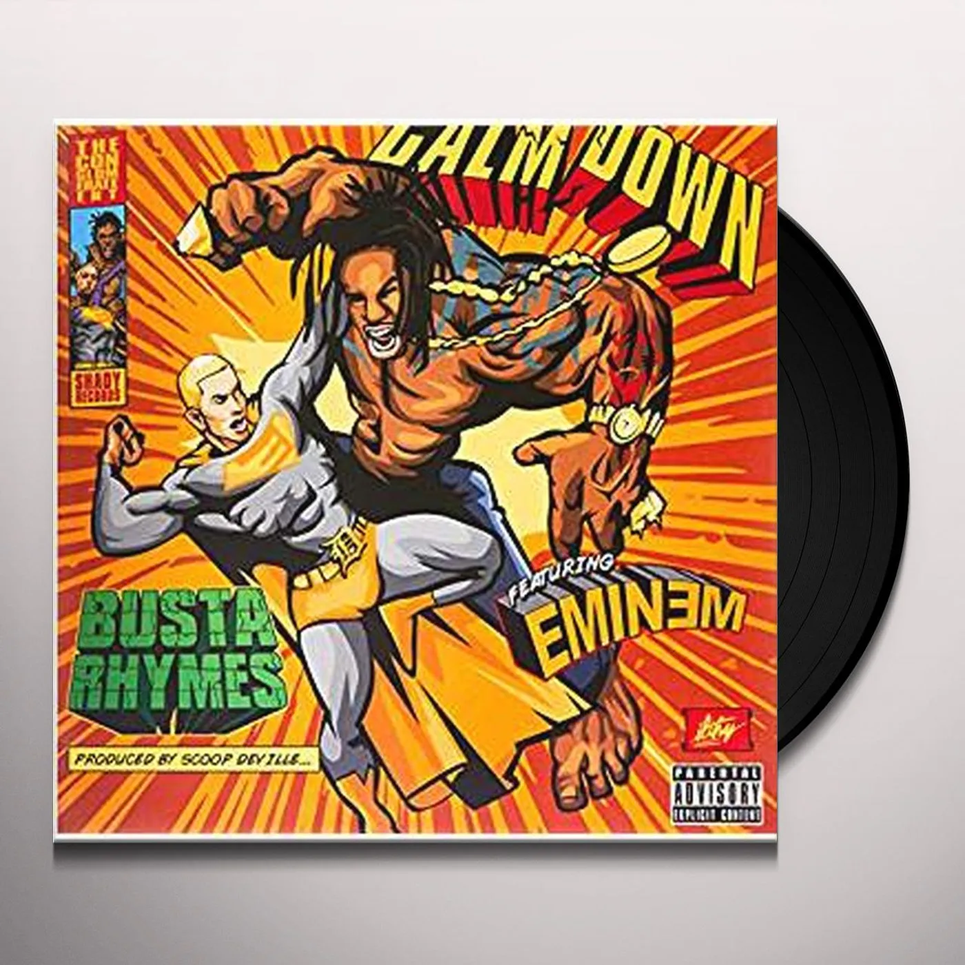Busta Rhymes CALM DOWN Vinyl Record