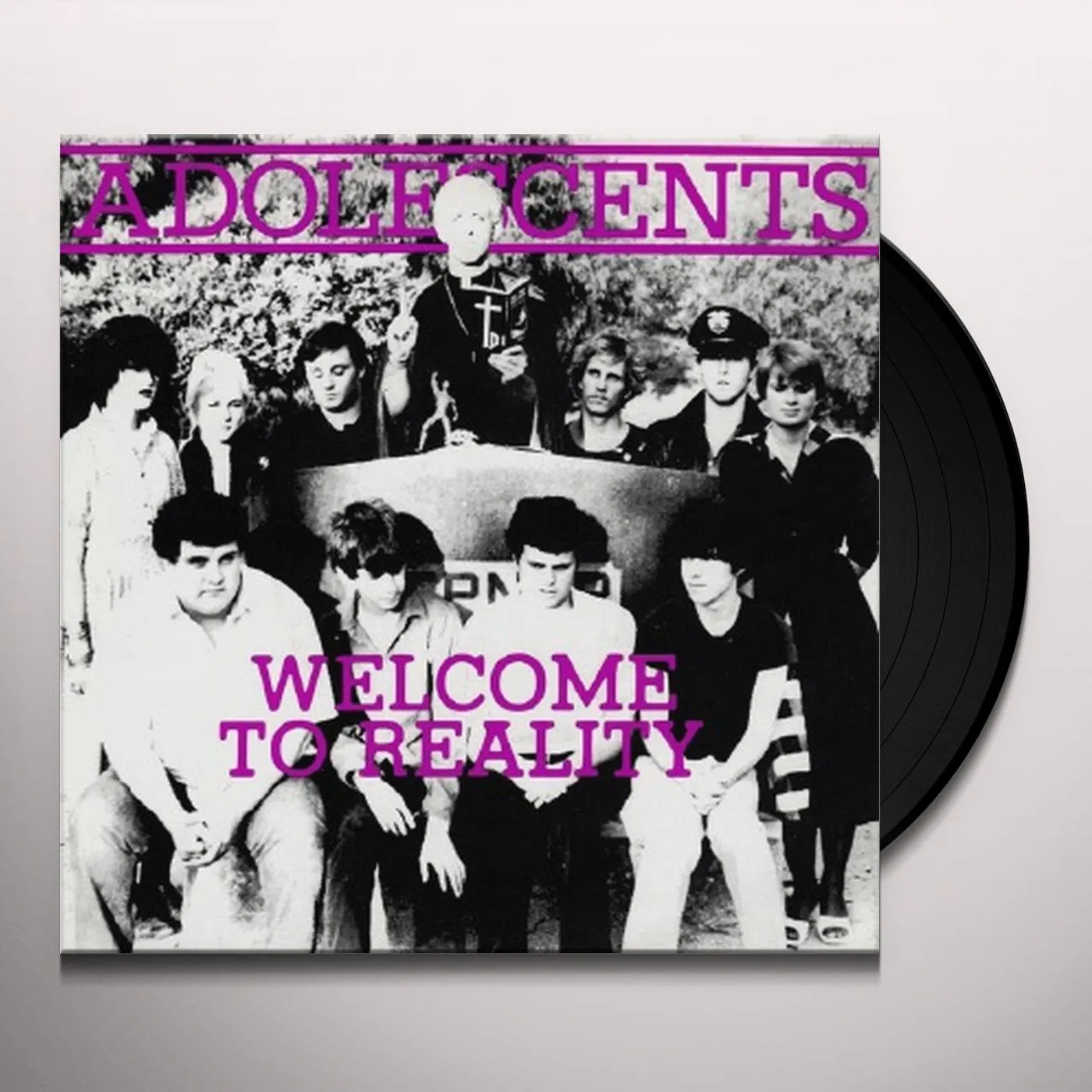 Adolescents Welcome To Reality Vinyl Record