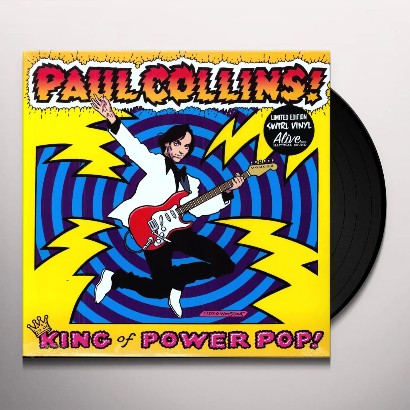 Paul Collins KING OF POWER POP Vinyl Record