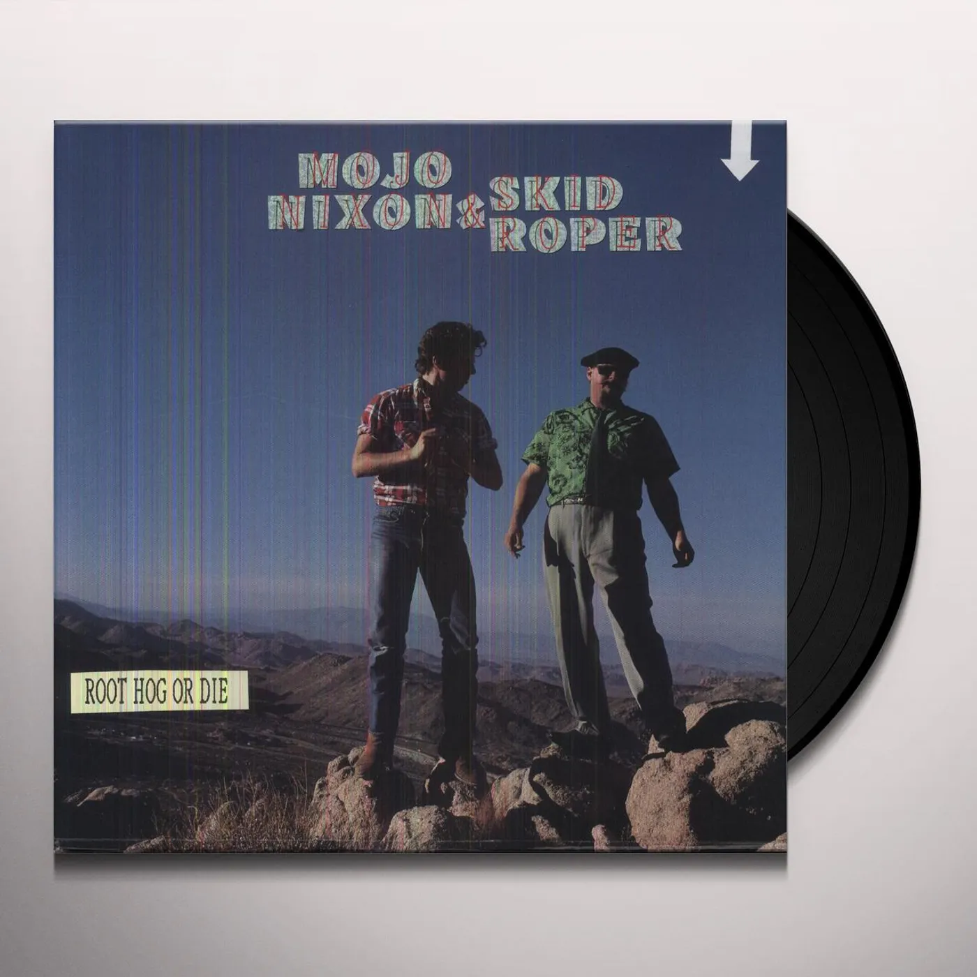 Mojo Nixon and Skid Roper ROOT HOG OR DIE Vinyl Record