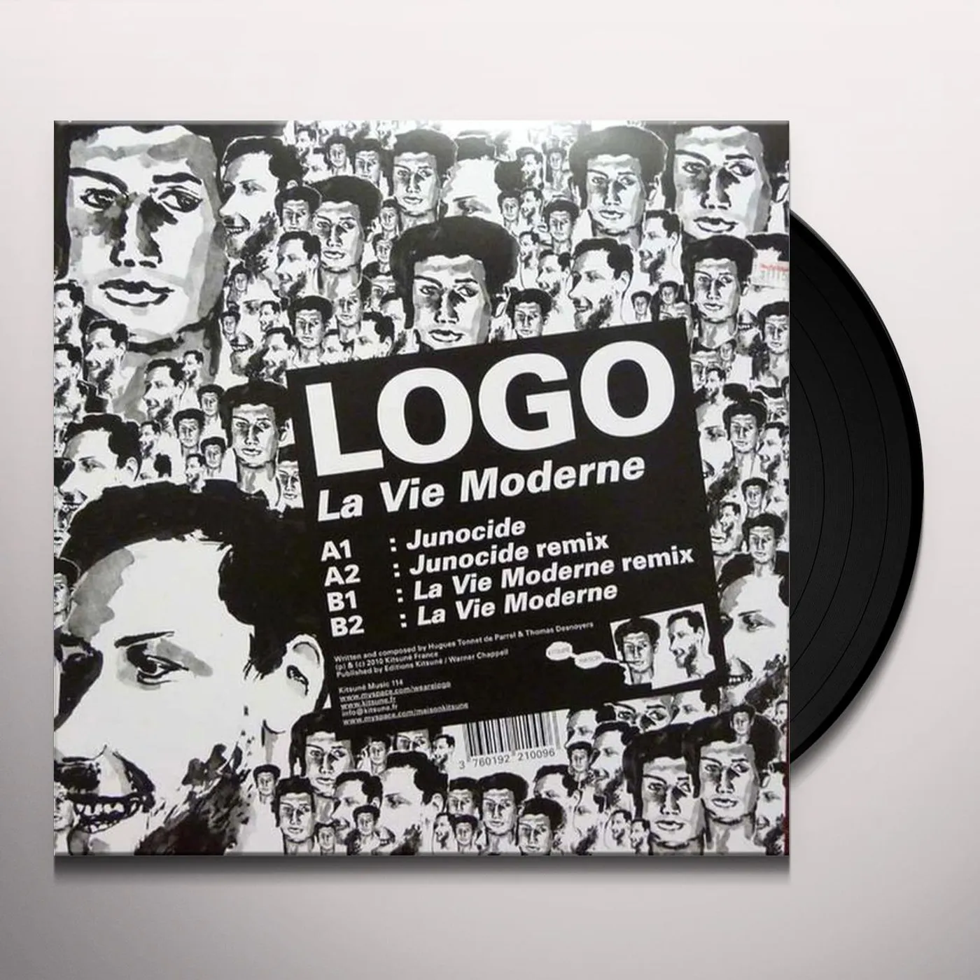 Logo La Vie Moderne Vinyl Record