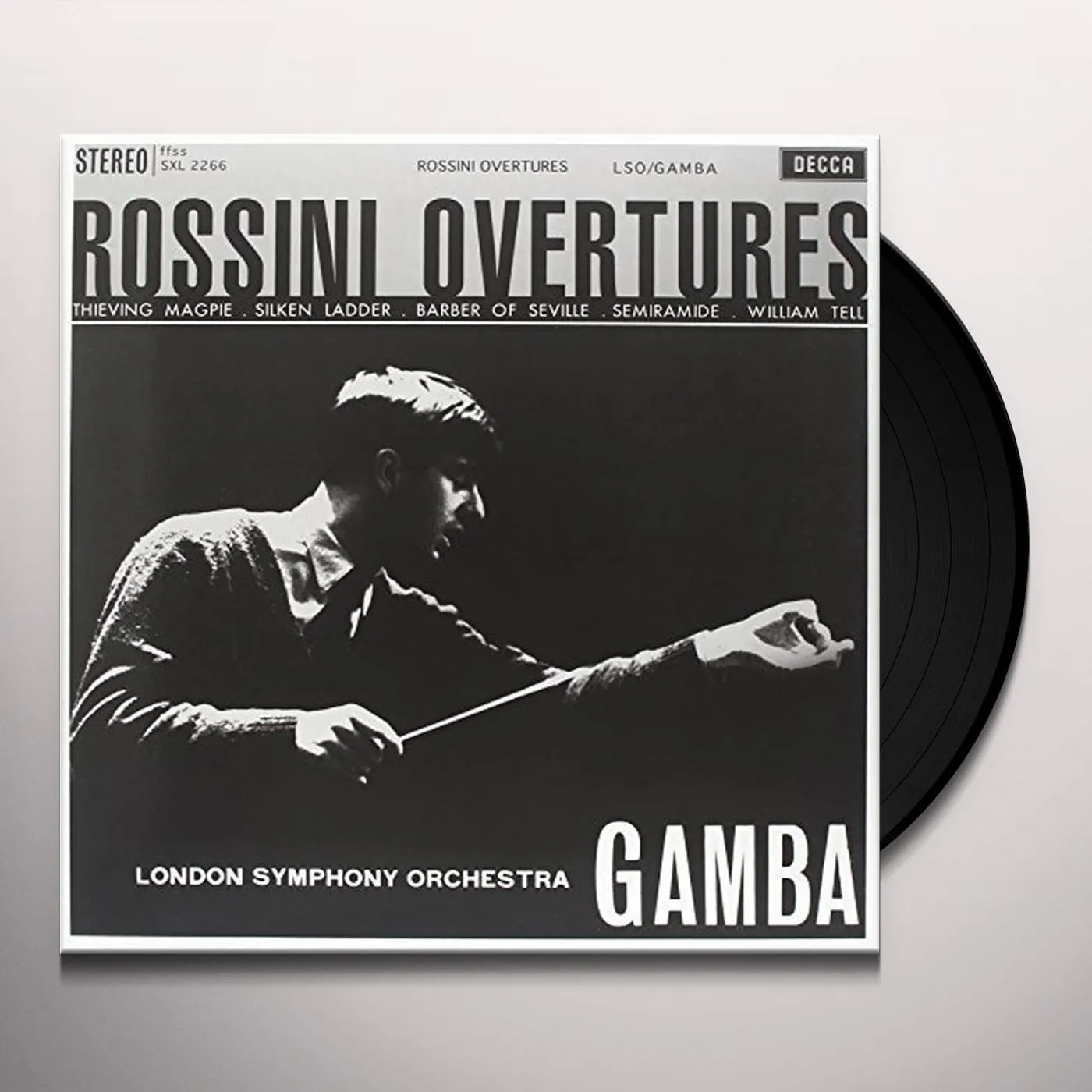 Rossini OVERTURES Vinyl Record