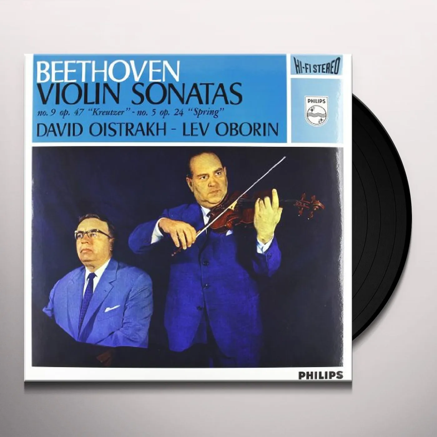 Beethoven / Oborin / Oistrach SONATAS FOR PIANO & VIOLIN 5 & 9 Vinyl Record