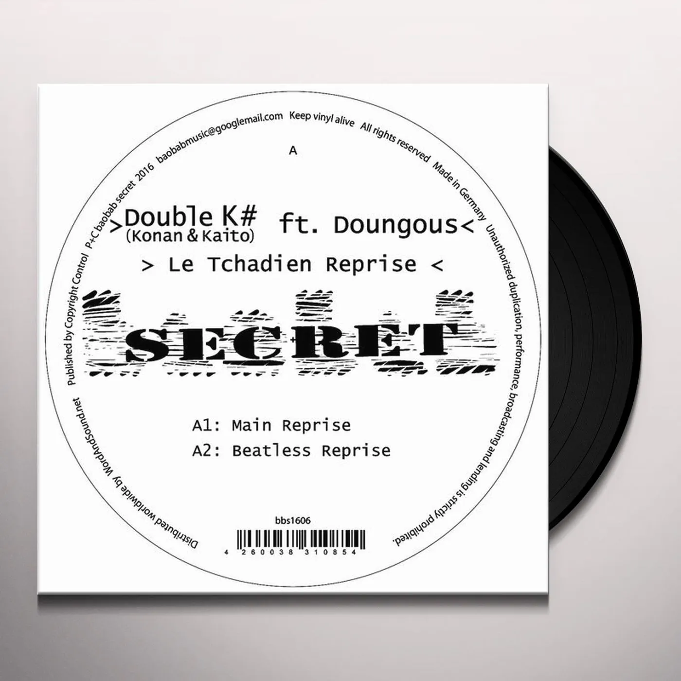 Double K LE TCHADIEN REPRISE Vinyl Record
