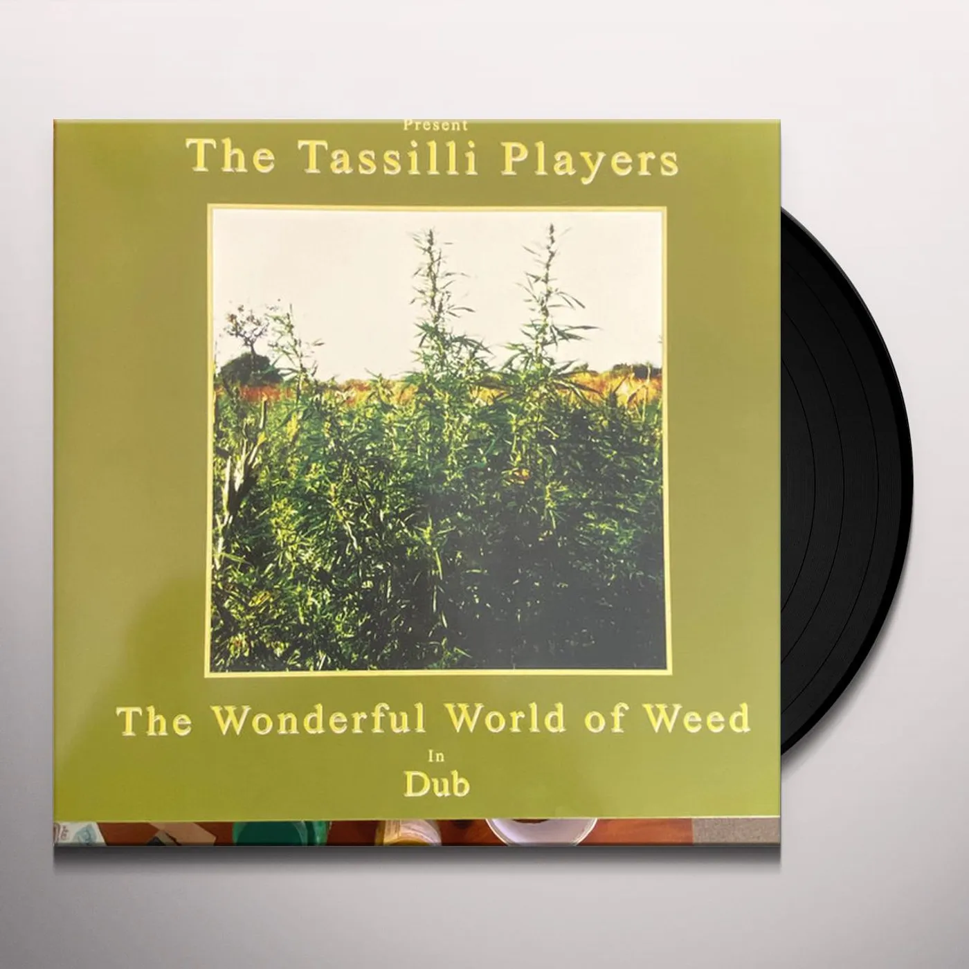 Zion Train Presents Tassilli Players WONDERFUL WORLD OF WEED IN DUB Vinyl Record