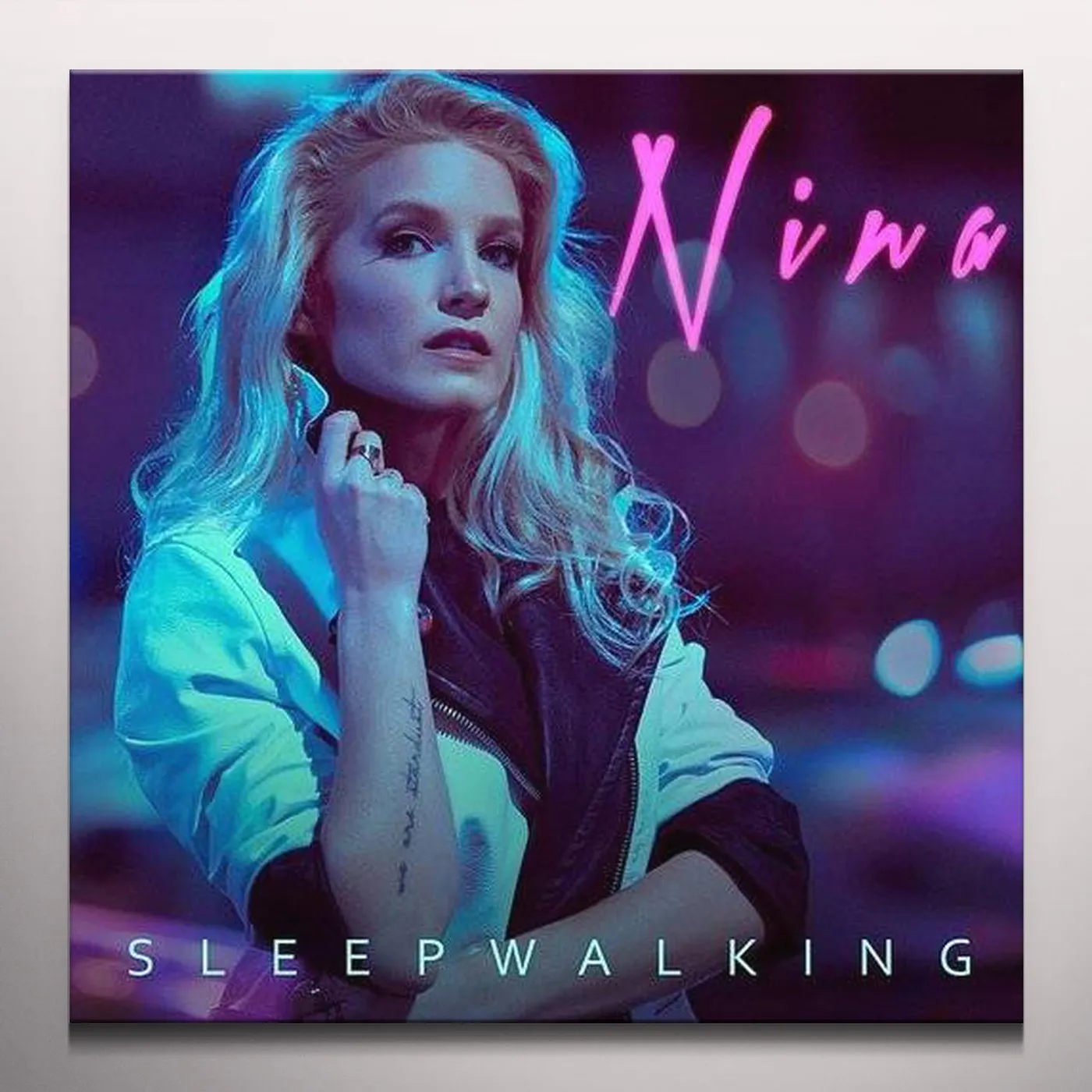 NINA Sleepwalking   (Viol) Vinyl Record - Colored Vinyl, Clear Vinyl, Uk Release