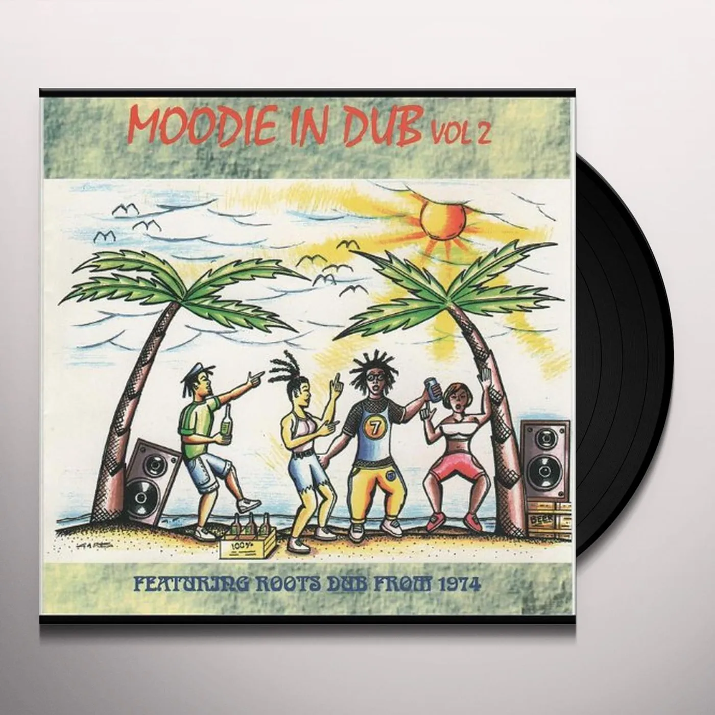 MOODIE IN DUB 2 Vinyl Record