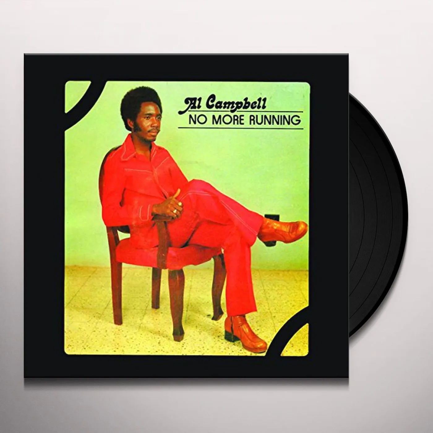 Al Campbell No More Running Vinyl Record