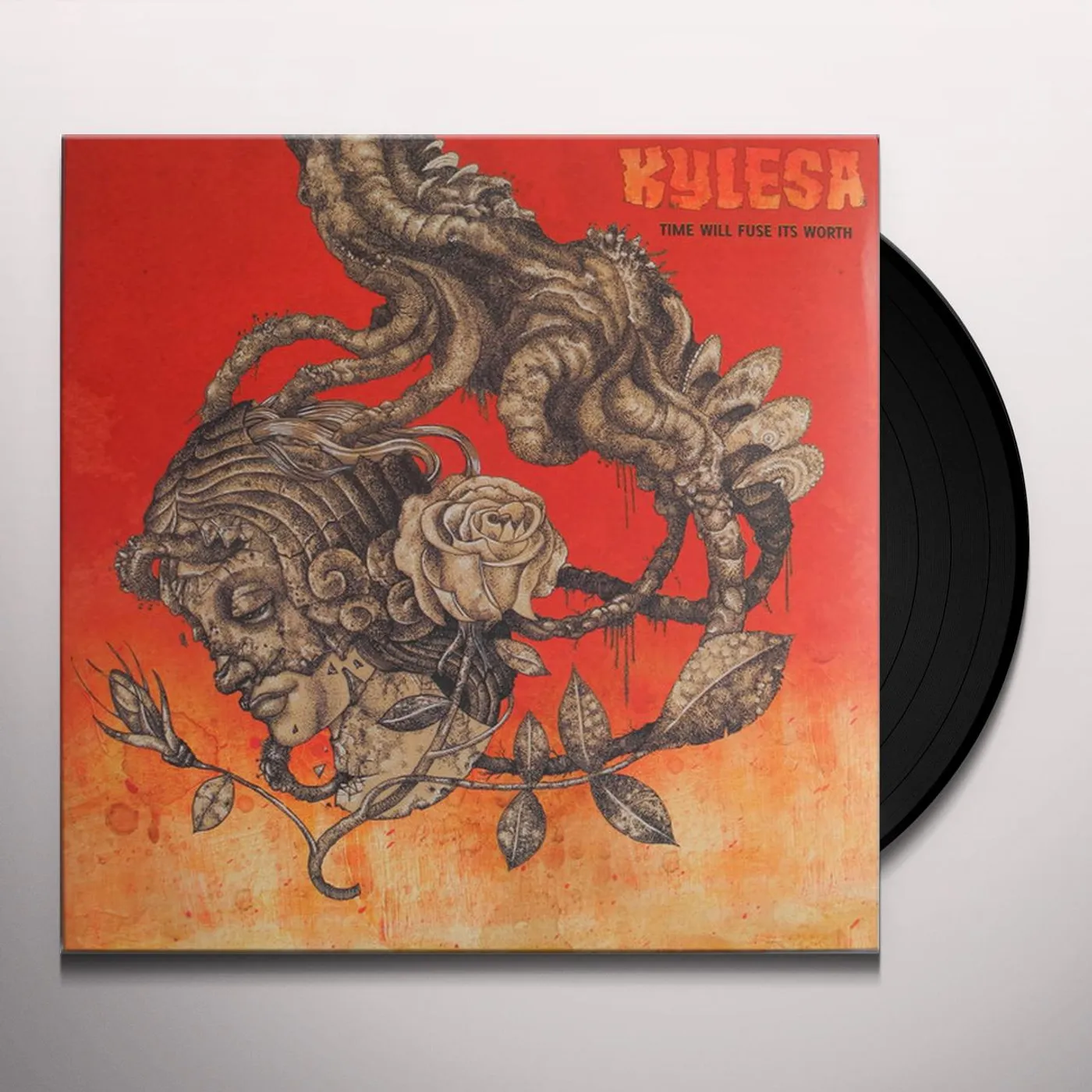 Kylesa TIME WILL FUSE ITS WORTH (ORANGE VINYL) Vinyl Record