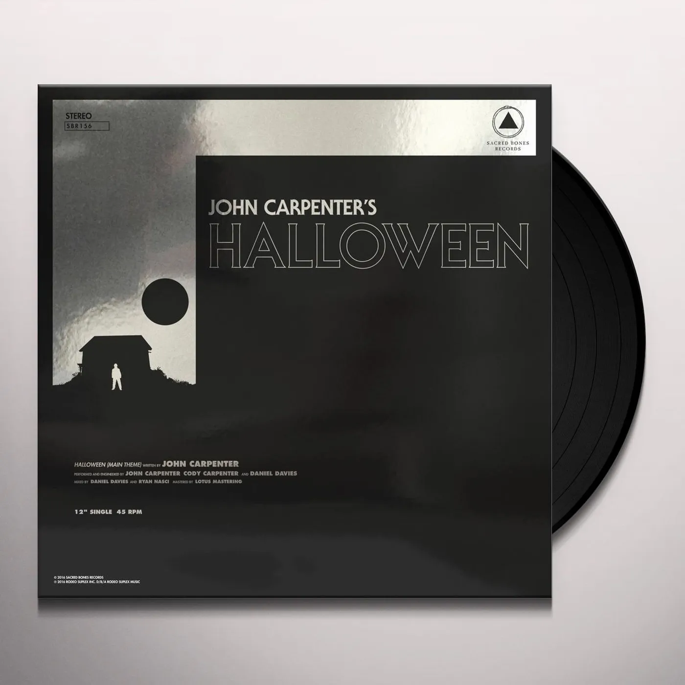John Carpenter HALLOWEEN / ESCAPE FROM NEW YORK Vinyl Record