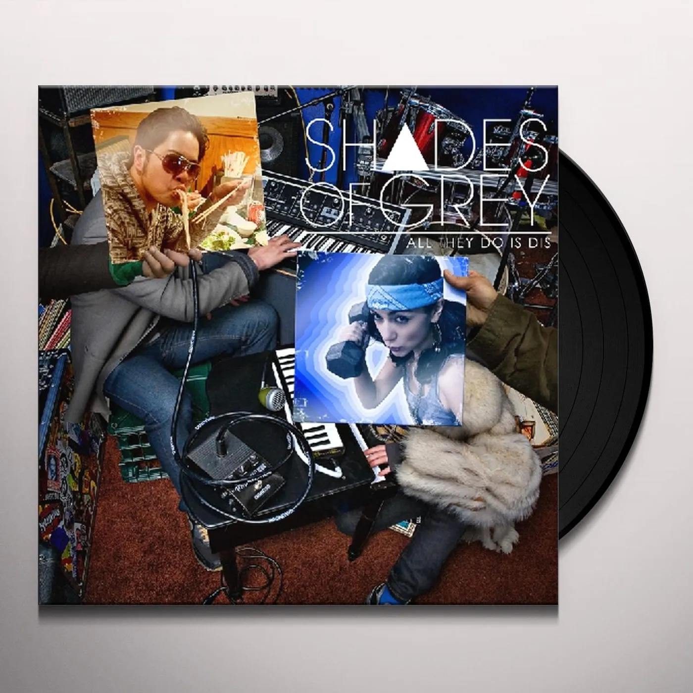 Shades of Grey ALL THEY DO IS DIS Vinyl Record
