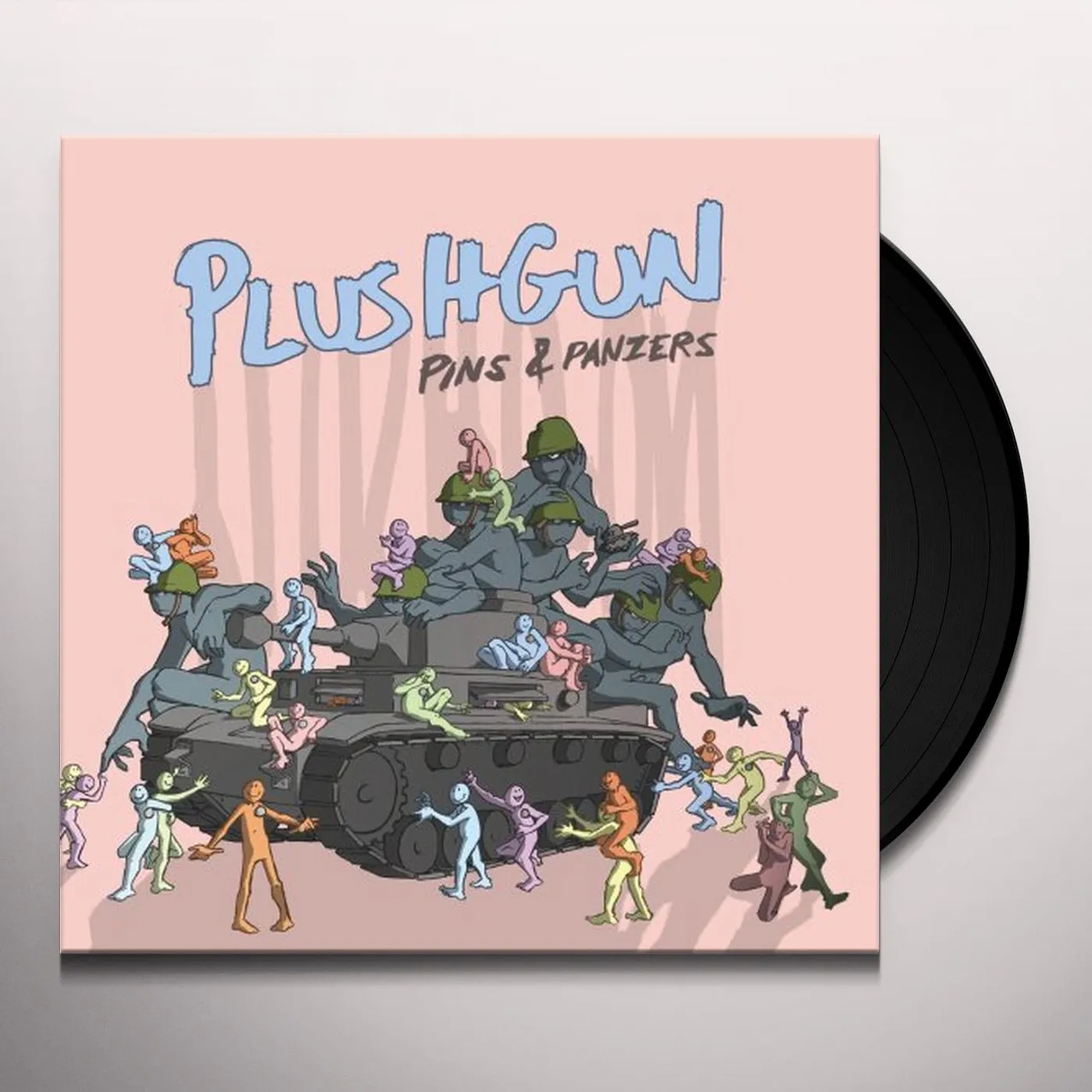 Plushgun Pins & Panzers Vinyl Record