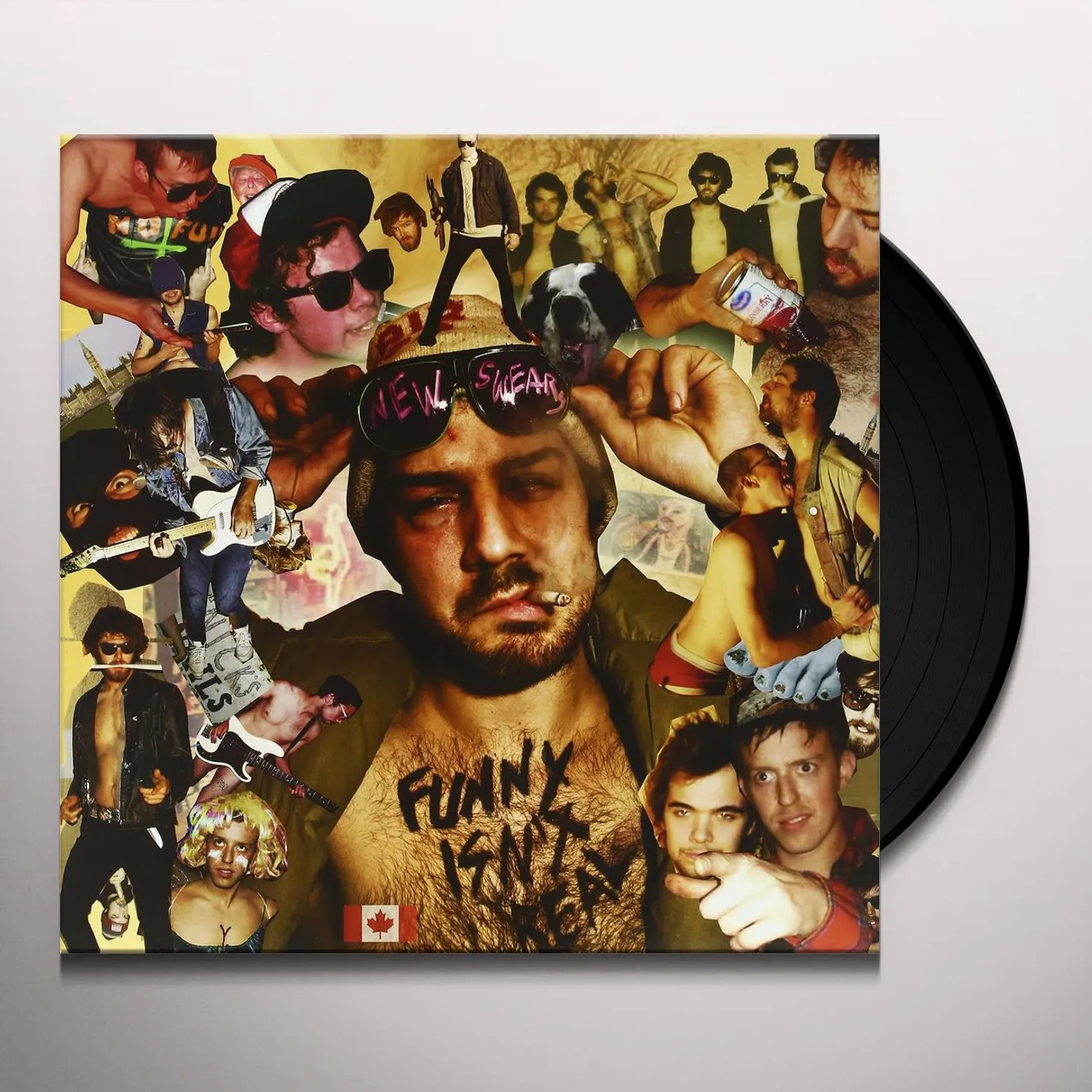 New Swears Funny Isn't Real Vinyl Record