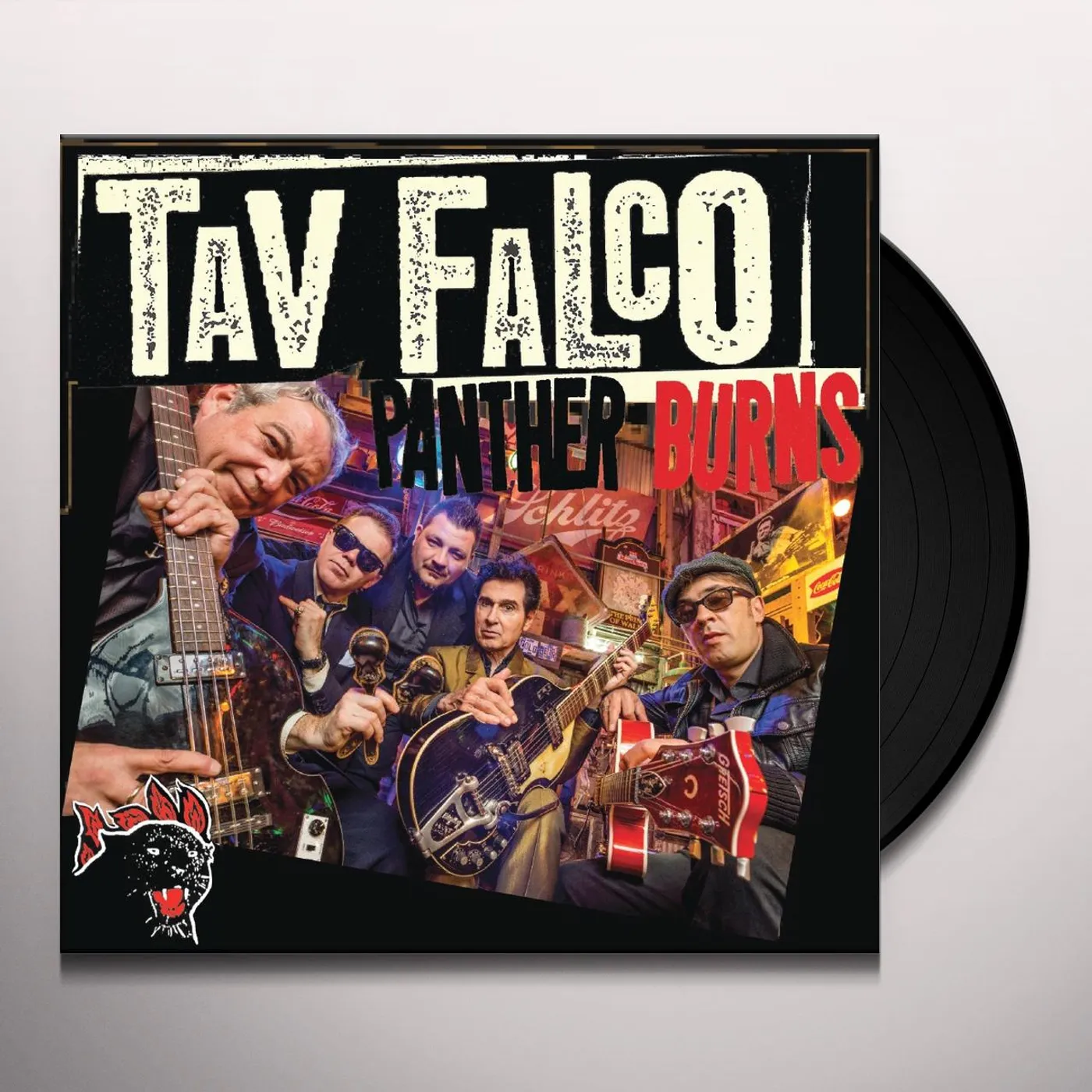 Tav Falco's Panther Burns SWAY / WHERE THE RIO DE ROSA FLOWS Vinyl Record