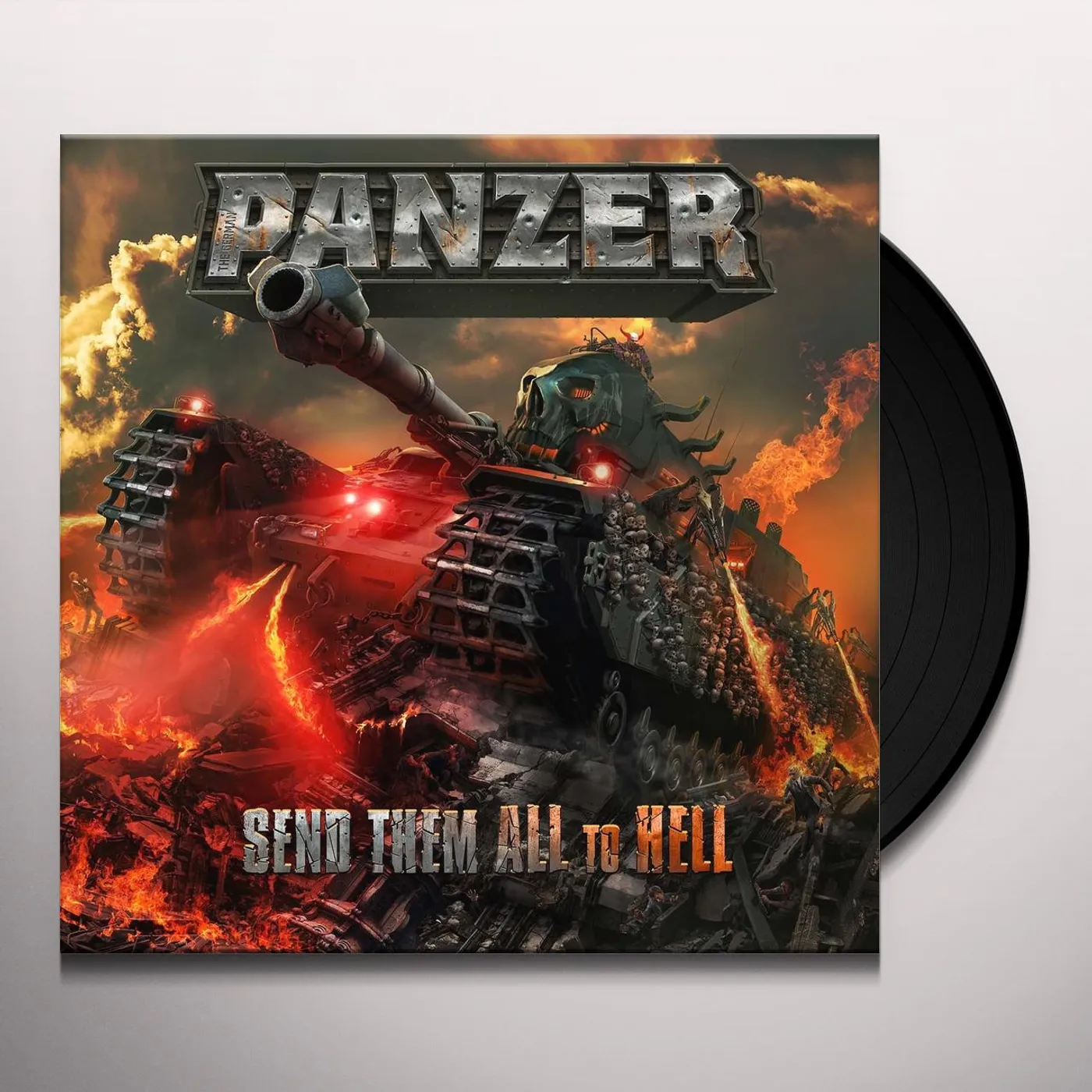 The German Panzer Send Them All To Hell Vinyl Record