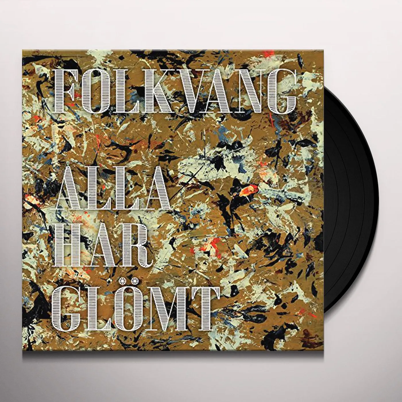 Folkvagn ALLA HAR GLOMT Vinyl Record