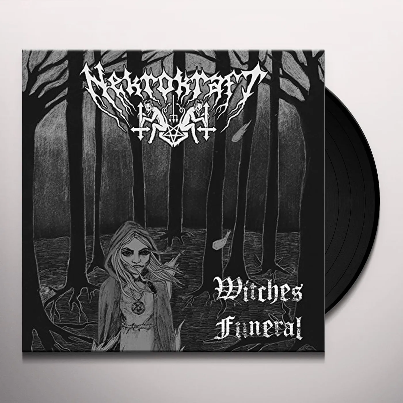Nekrokraft Witches Funeral Vinyl Record