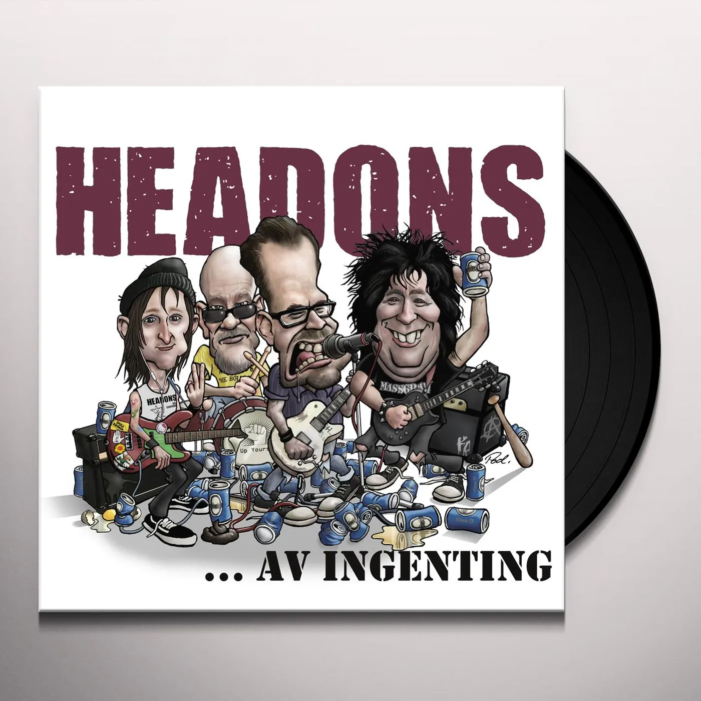 Headons Av ingenting Vinyl Record