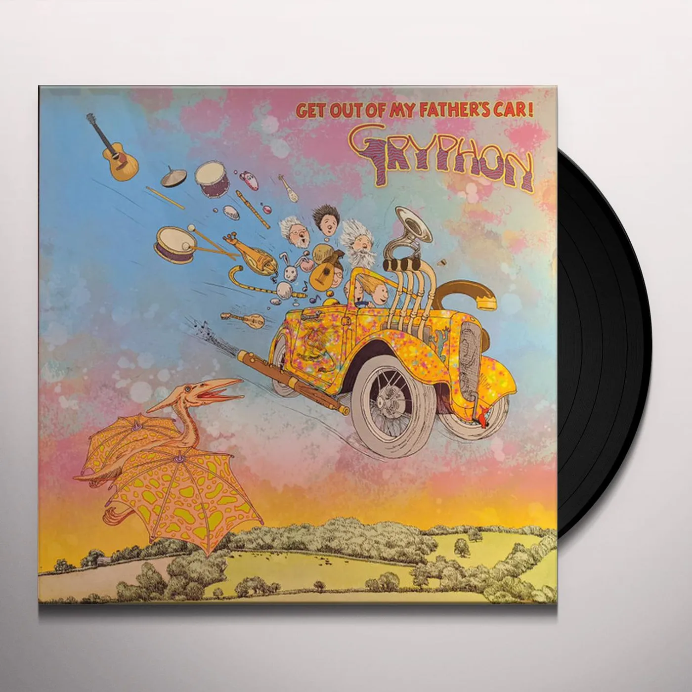 Gryphon GET OUT OF MY FATHERS CAR Vinyl Record