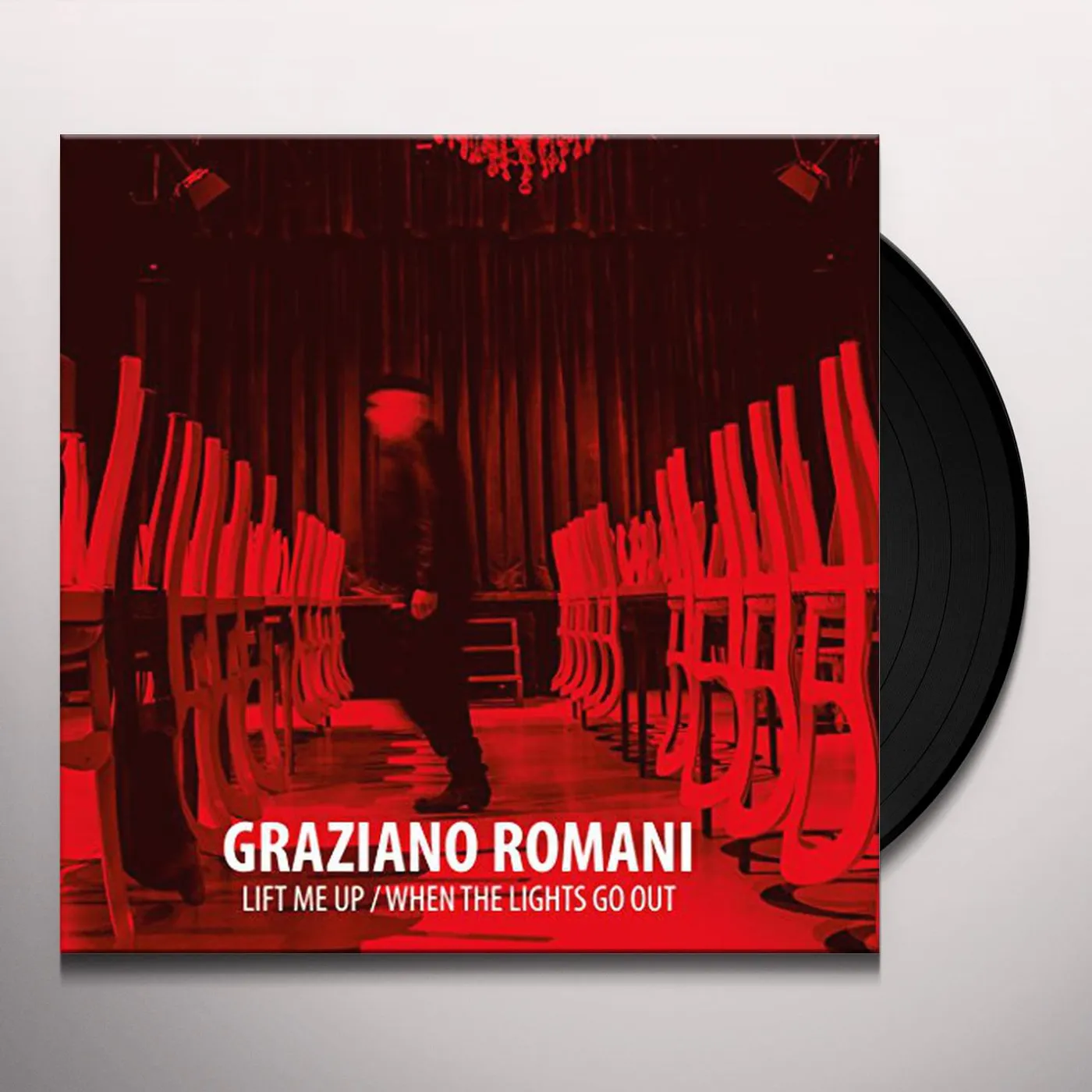 Graziano Romani LIFT ME UP / WHEN THE LIGHTS GO OUT (UNRELEASED) Vinyl Record