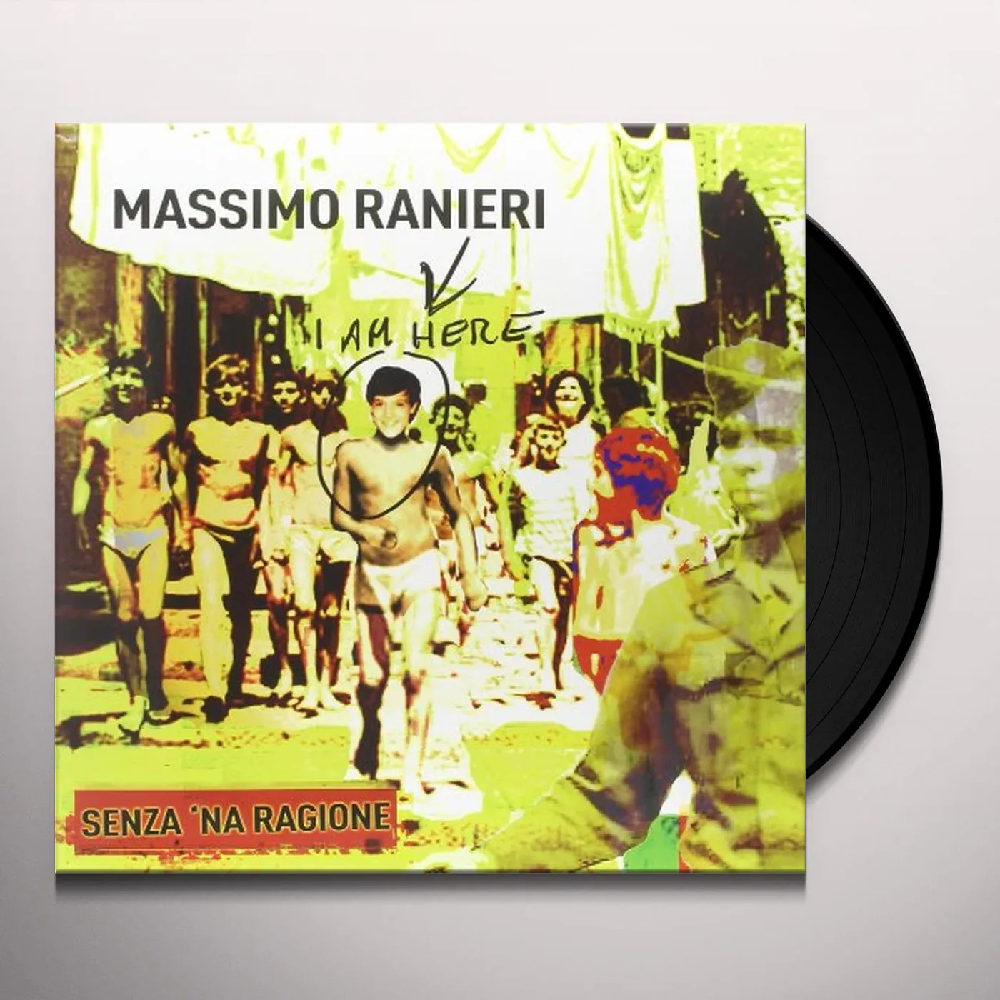 Massimo Ranieri Senza 'Na Ragione Vinyl Record