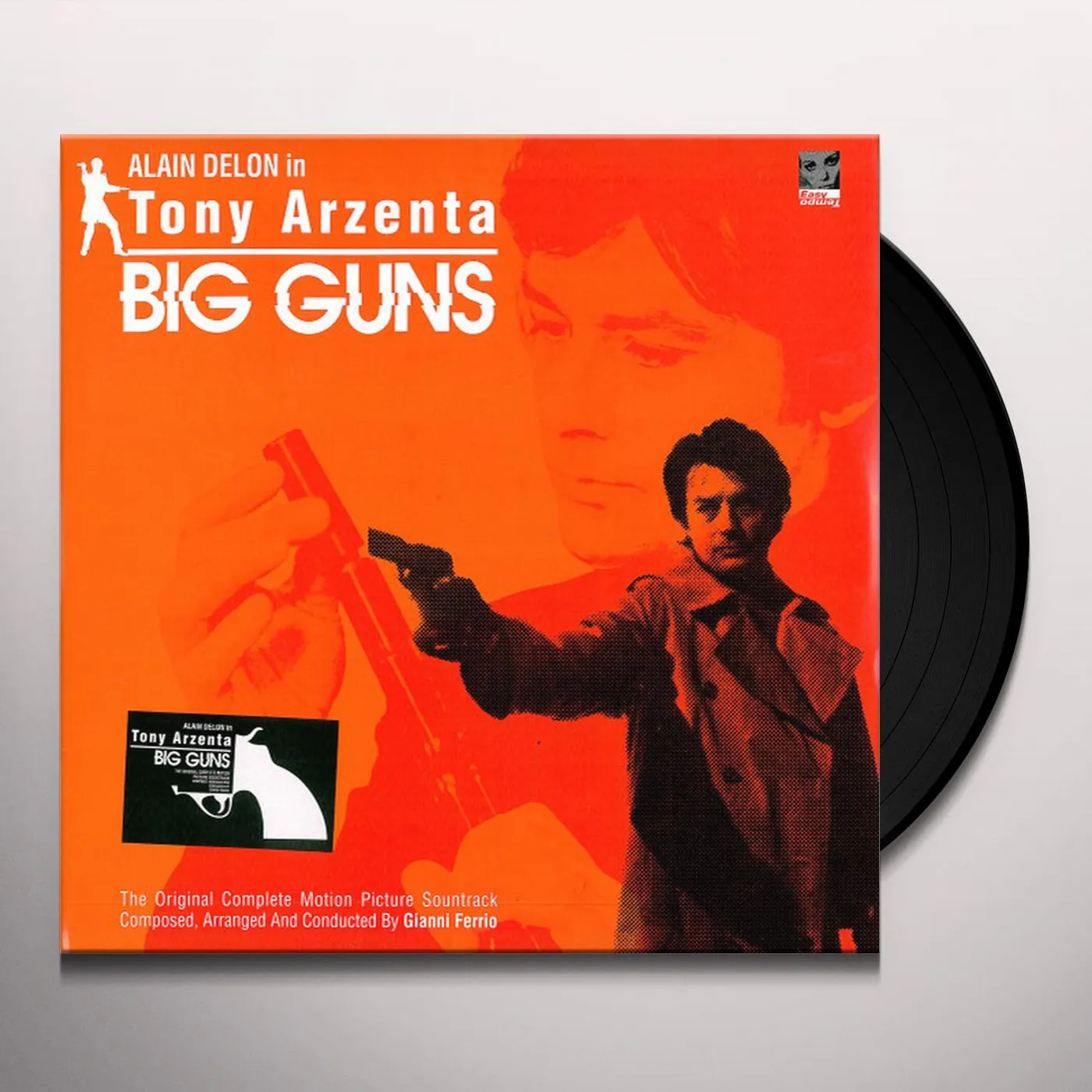 Gianni Ferrio TONY ARZENTA BIG GUNS / Original Soundtrack Vinyl Record