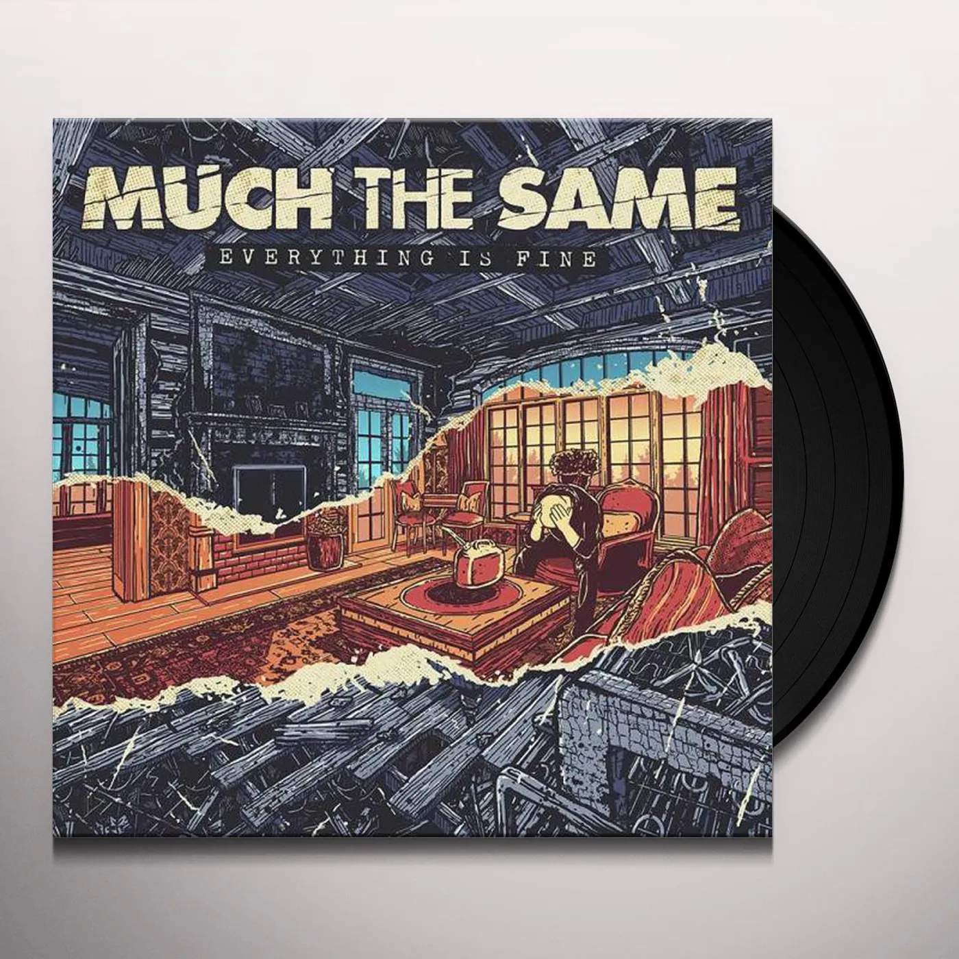 Much The Same Everything Is Fine Vinyl Record