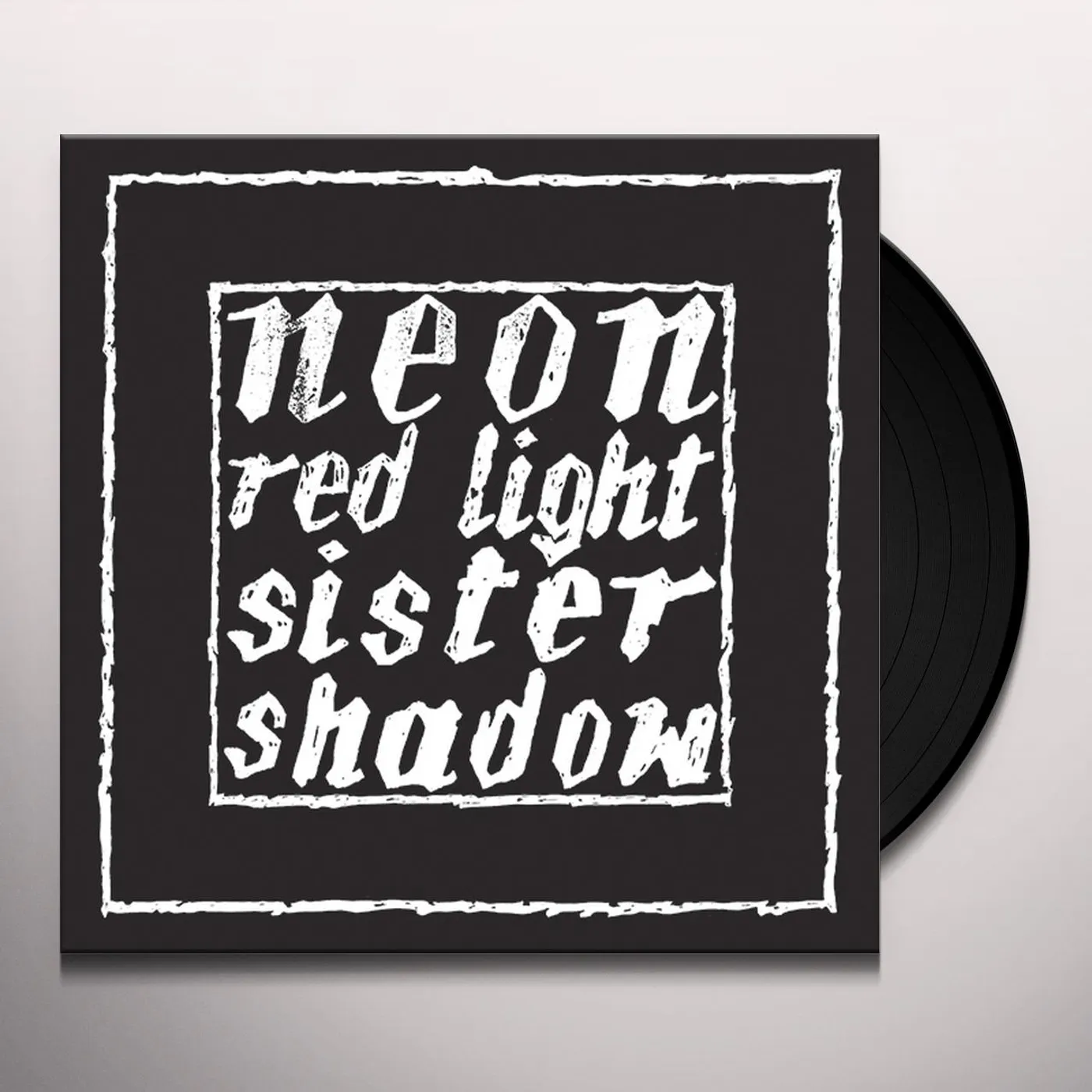Neon Red Light Vinyl Record