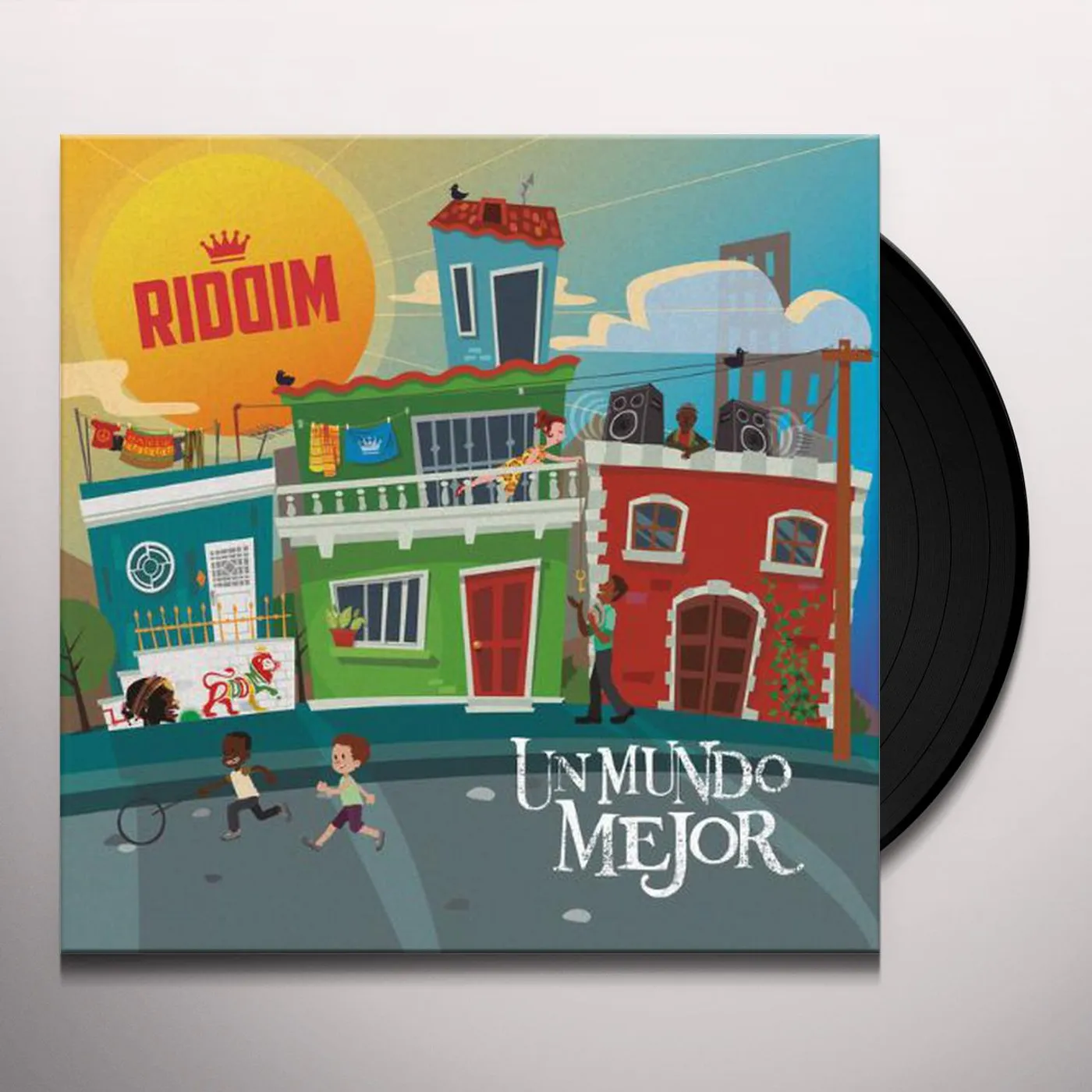 Riddim Un Mundo Mejor Vinyl Record