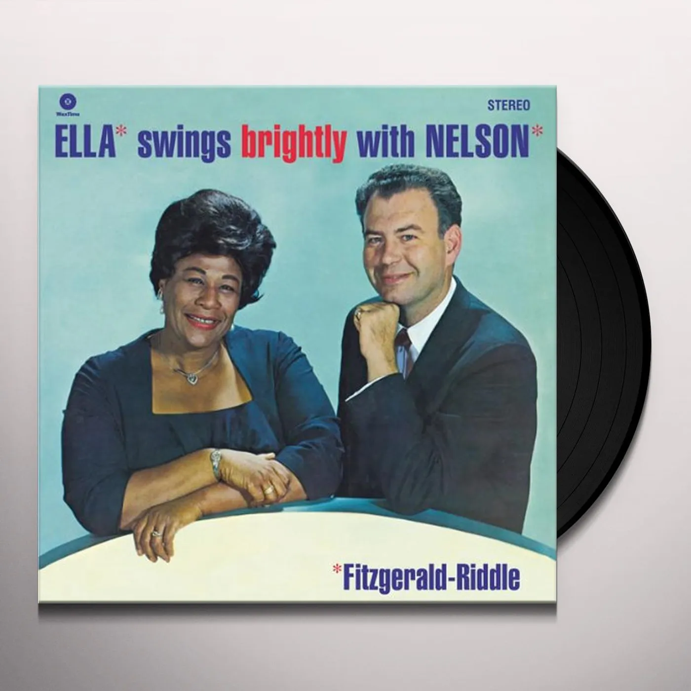 Carmen Fitzgerald ELLA SWINGS BRIGHTLY WITH NELSON RIDDLE Vinyl Record - 180 Gram Pressing