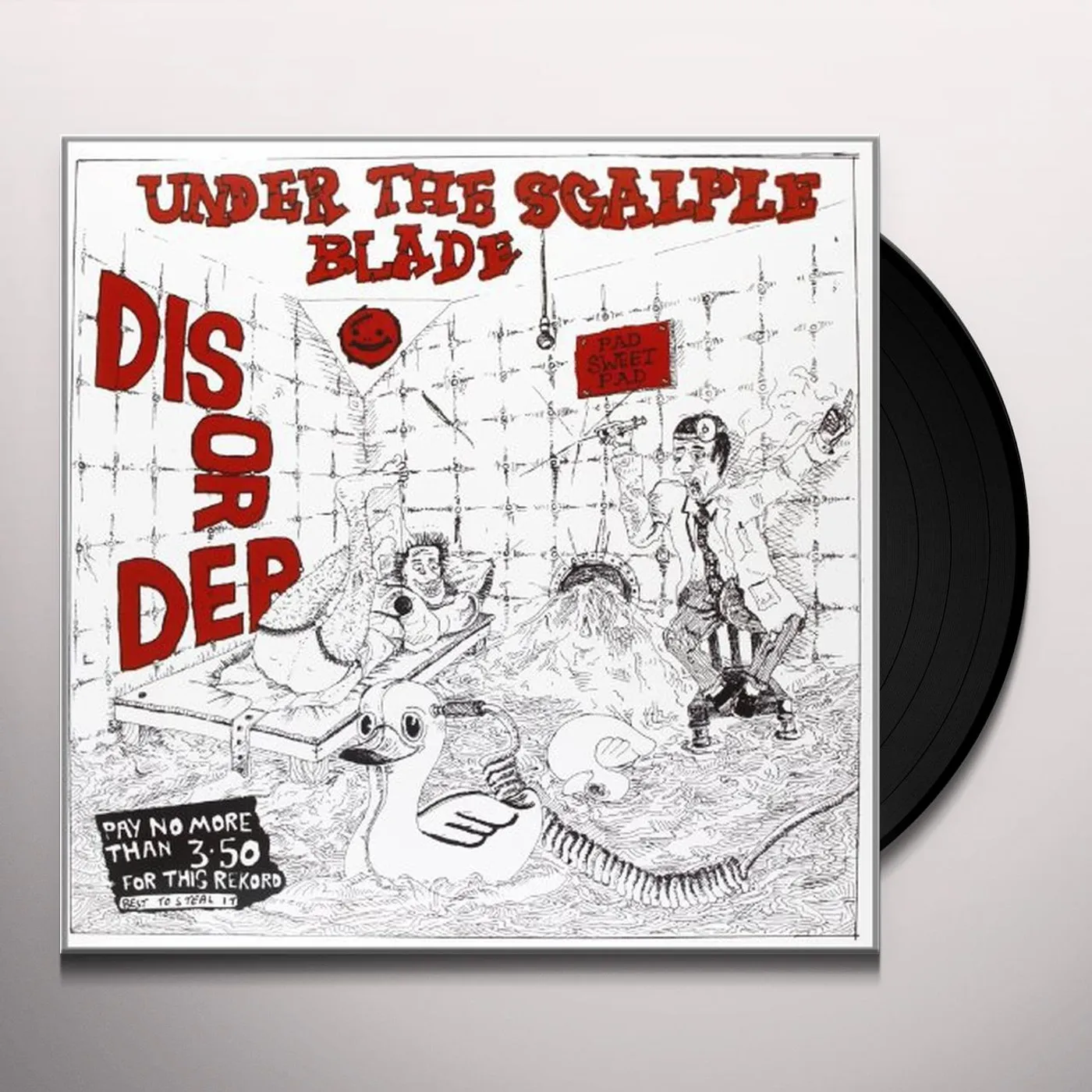 Disorder Under The Scalpel Blade Vinyl Record