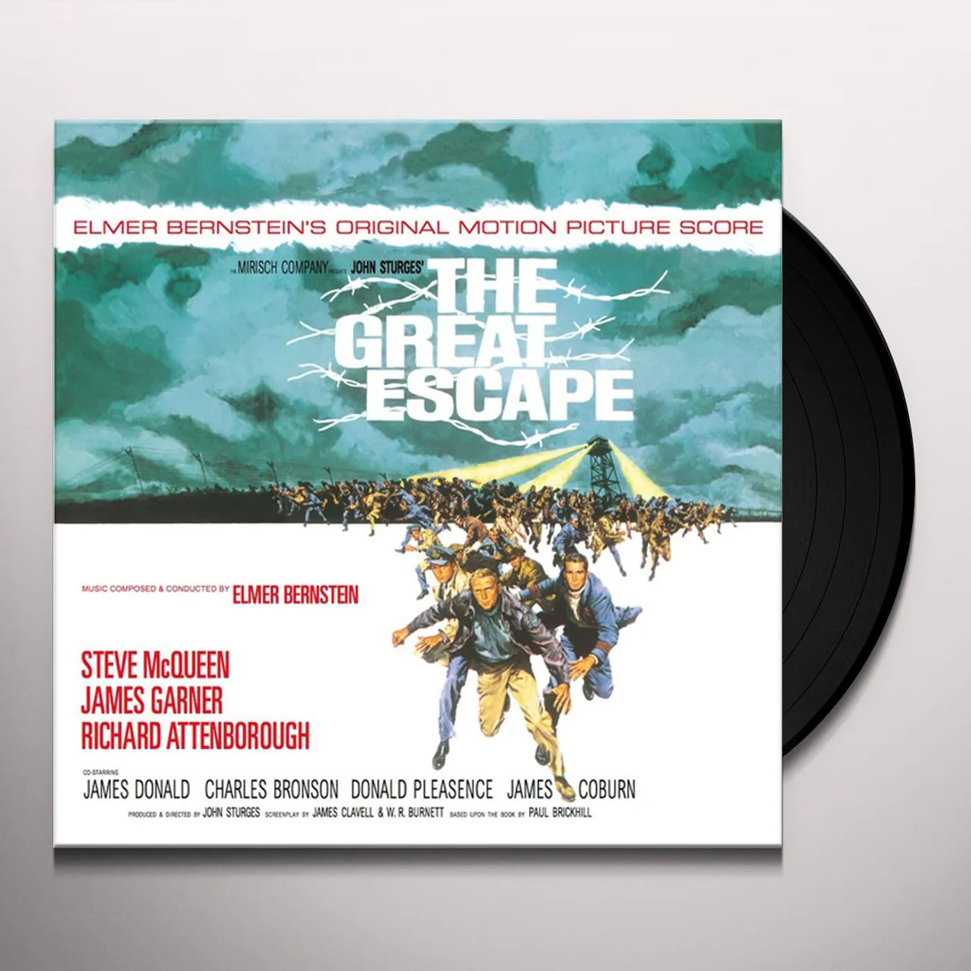 Elmer Bernstein GREAT ESCAPE / Original Soundtrack Vinyl Record