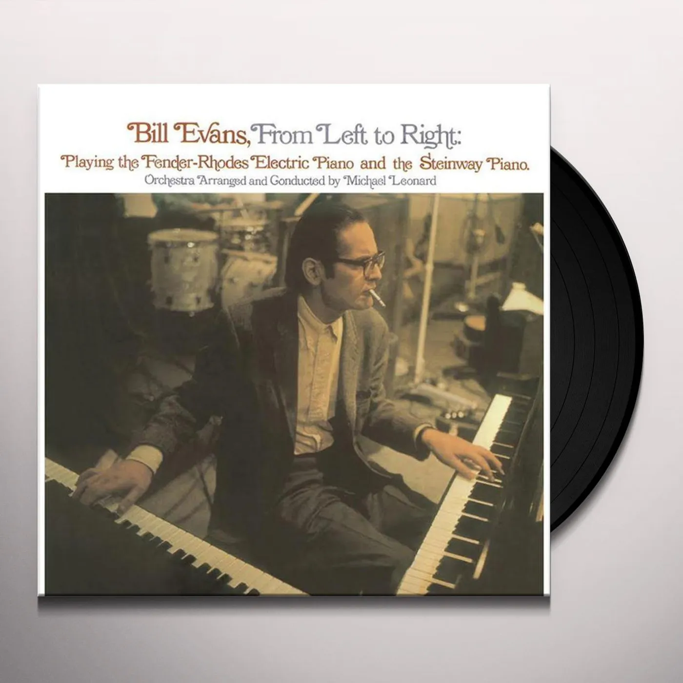Bill Evans FROM LEFT TO RIGHT Vinyl Record