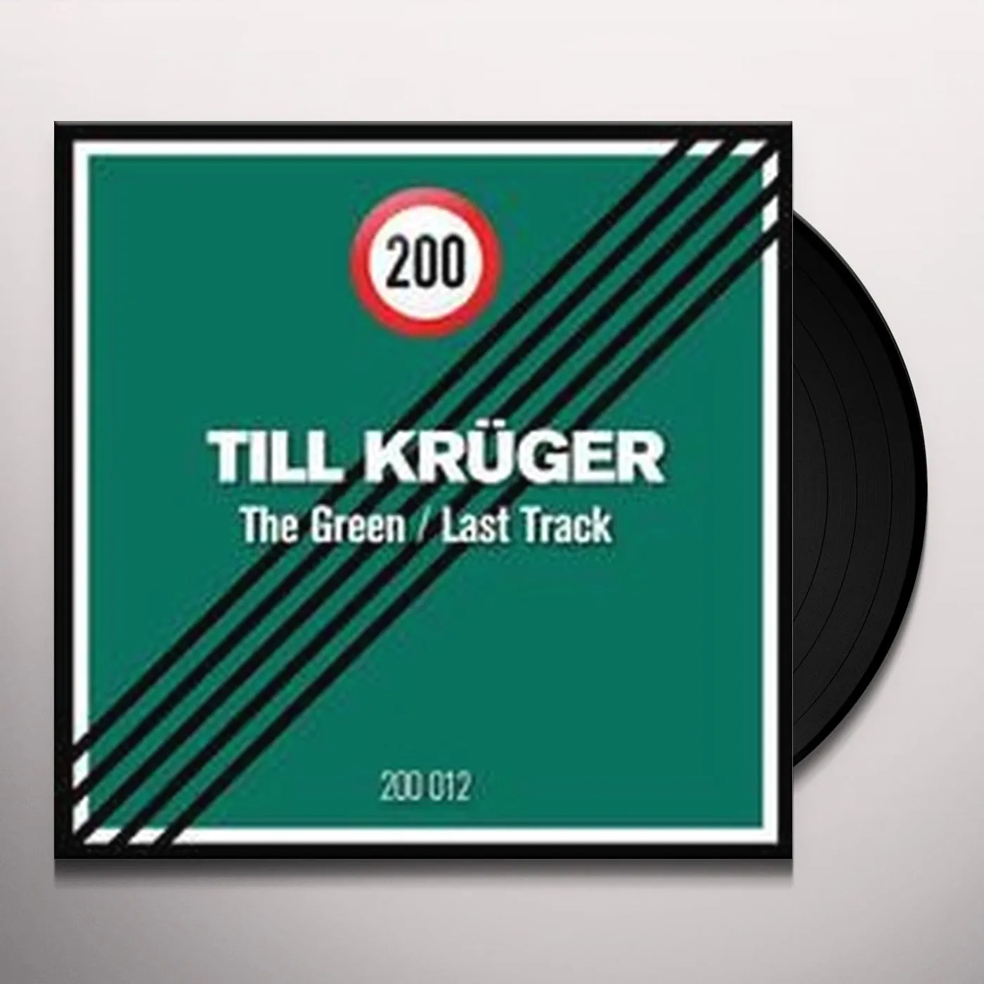 Till Krüger GREEN / LAST TRACK Vinyl Record