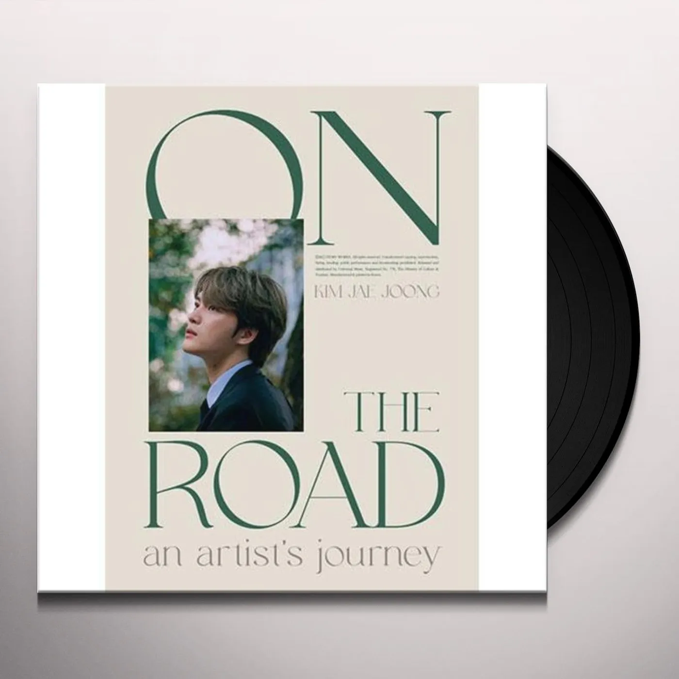 KIM JAE JOONG ON THE ROAD AN ARTISTS JOURNEY Vinyl Record