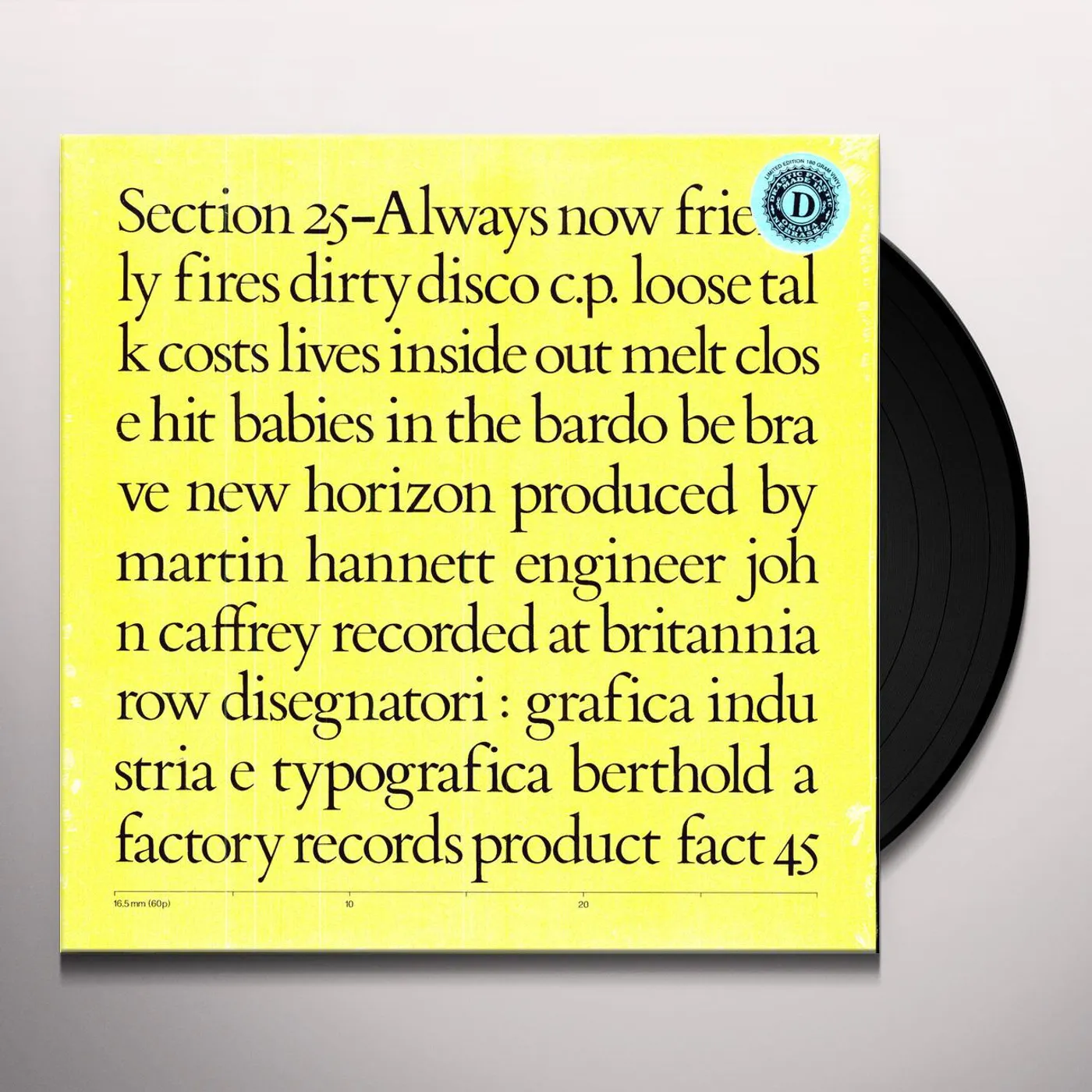 Section 25 ALWAYS NOW (LTD) (OGV) (Vinyl)