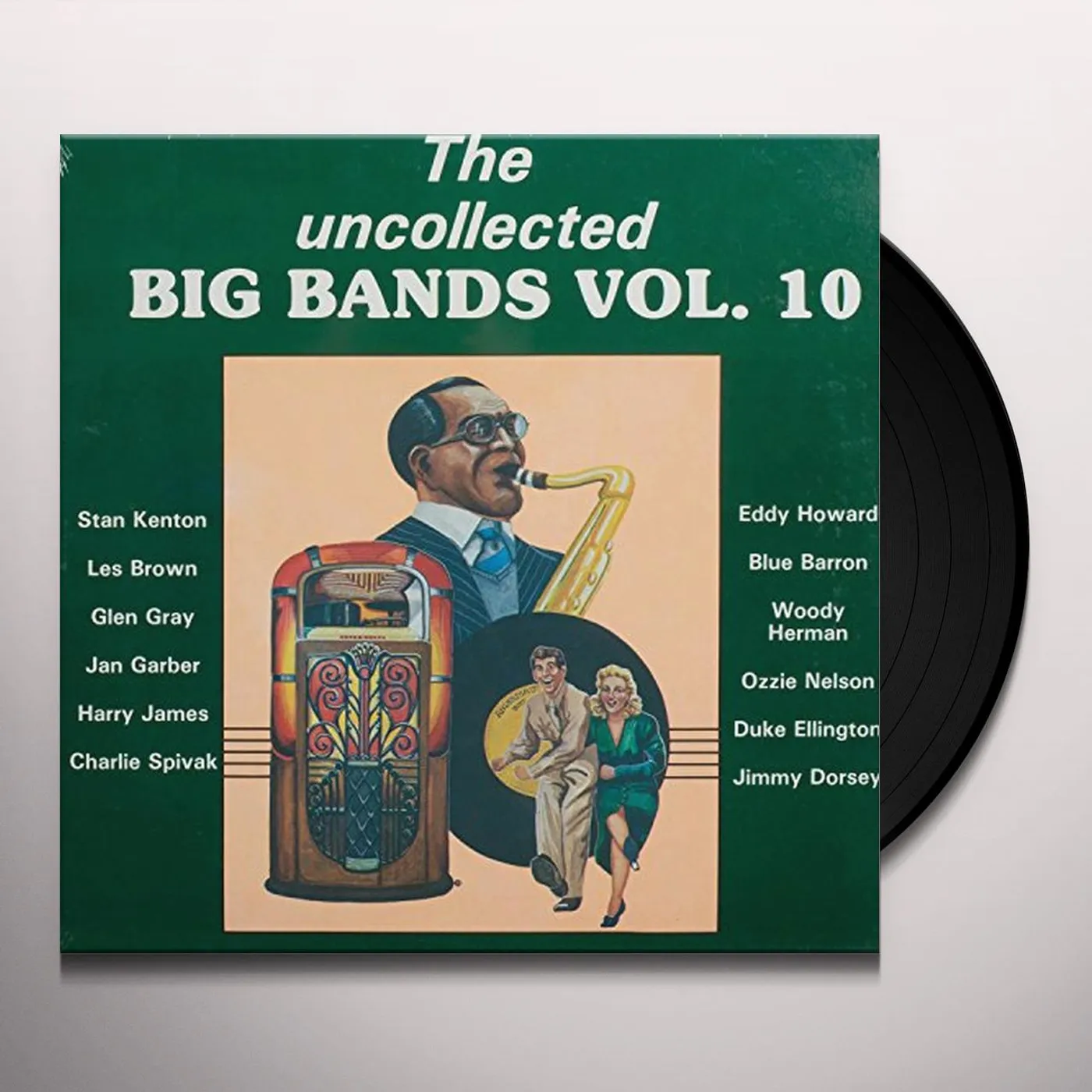 UNCOLLECTED BIG BANDS 10 / VARIOUS Vinyl Record