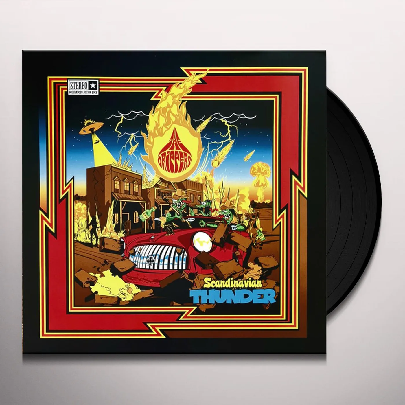 The Drippers Scandinavian Thunder (Black Vinyl) Vinyl Record
