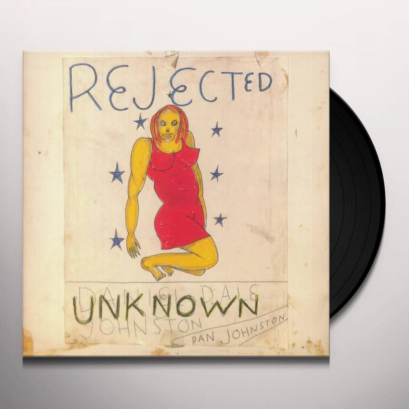 Daniel Johnston REJECTED UNKNOWN (2LP) Vinyl Record